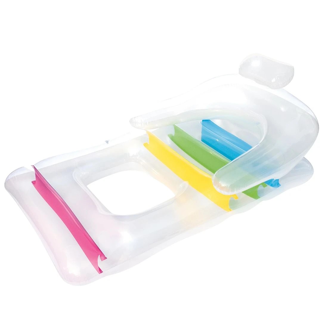 1 Bestway Pool Float Inflatable Lounge Seat Pillow Bed - Multi, 1 of 5