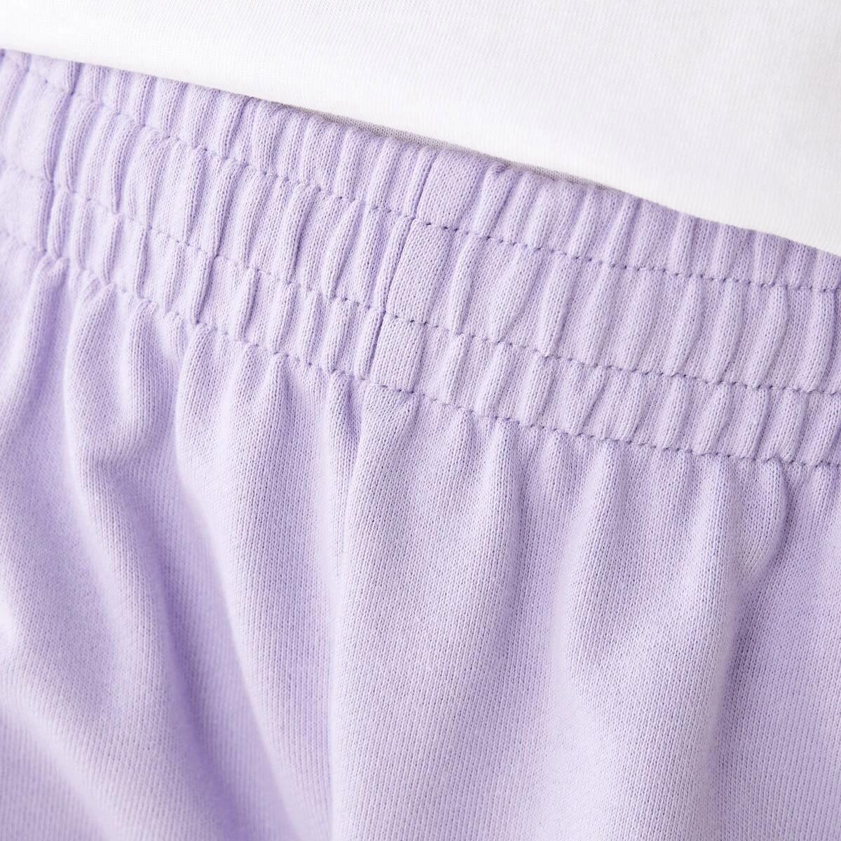3 French Terry Shorts PASTEL LILAC, 3 of 6