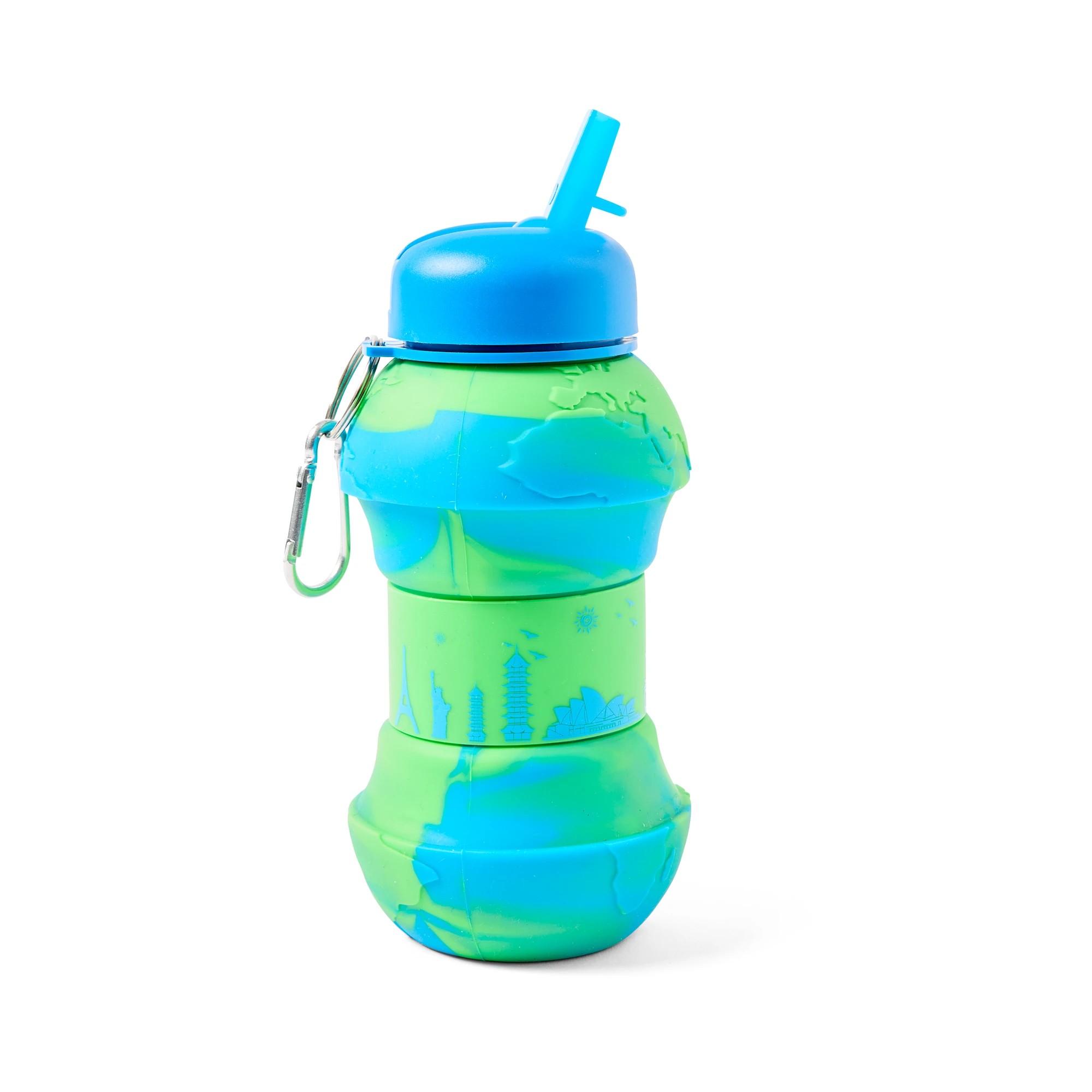 5 550ml Globe Pop-Up Collapsible Drink Bottle, 5 of 8