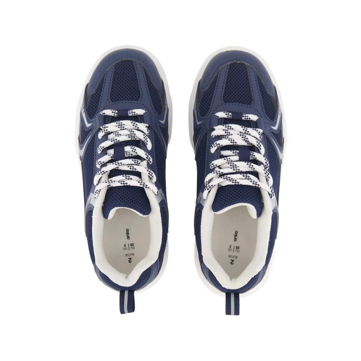 2 Senior Mesh Sneakers NAVY, 2 of 5