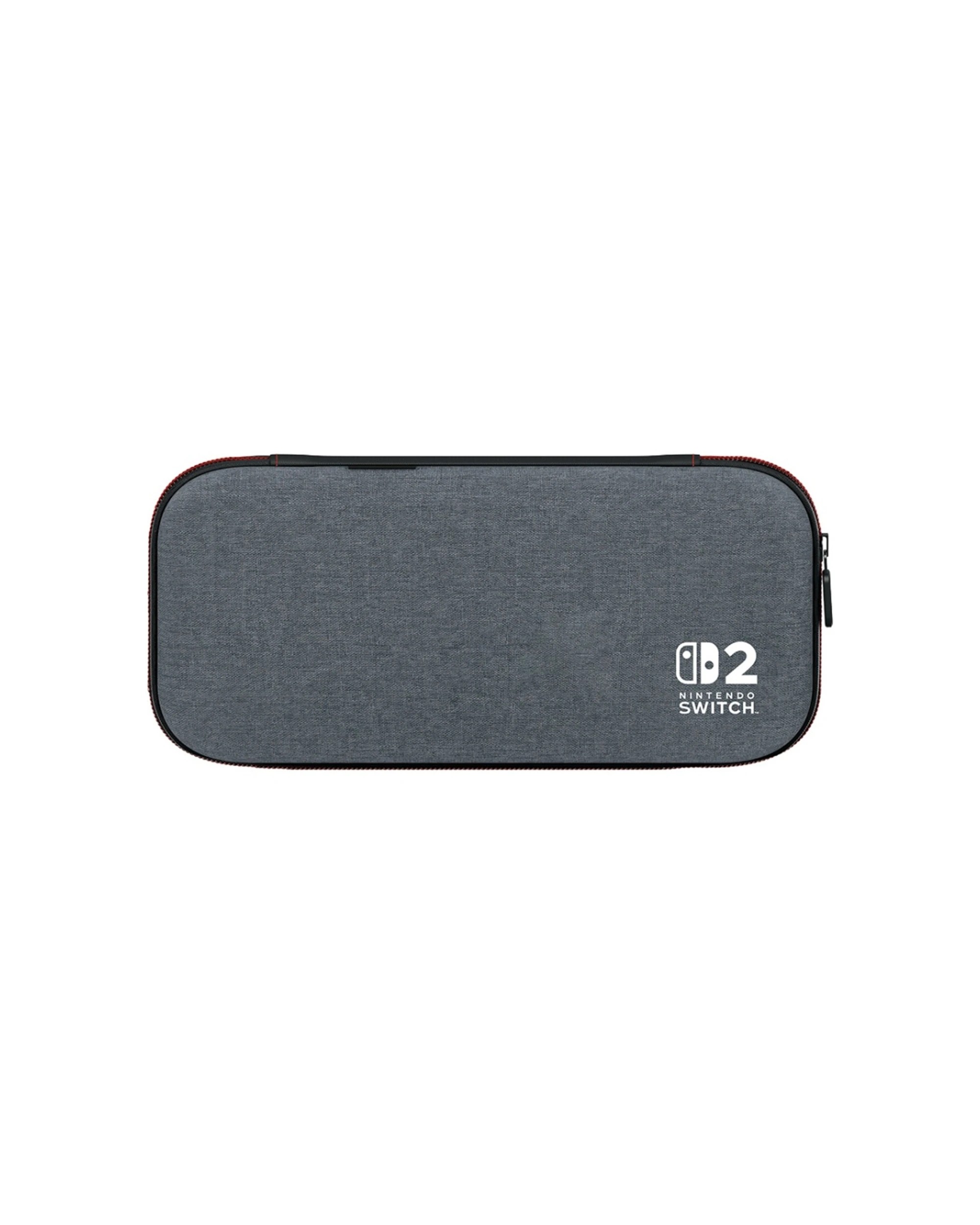 1 PowerA Nintendo Switch 2 On-The-Go Slim Structured Protection Case With Built-In Stand - Grey, 1 of 7