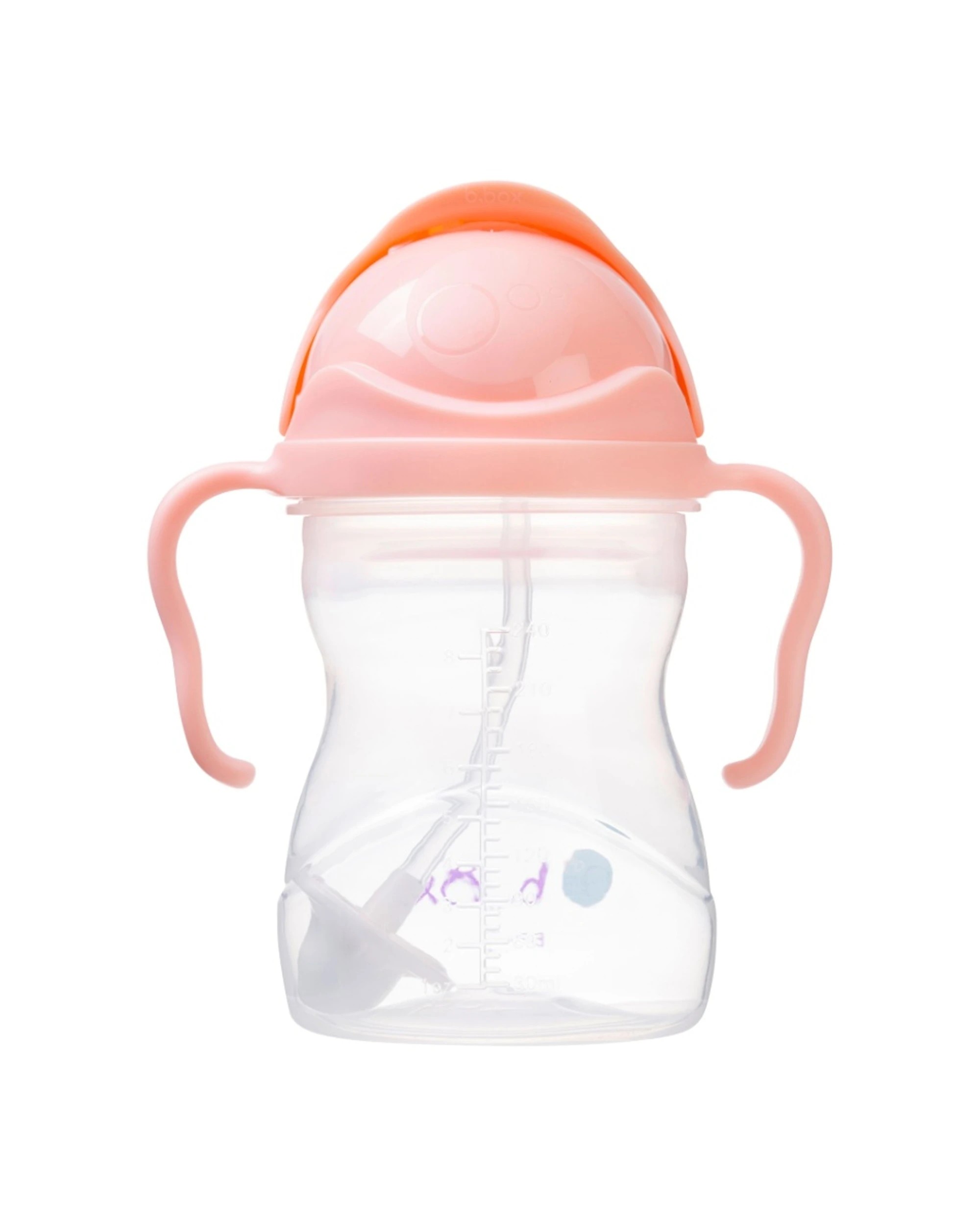 3 B.Box Children Sippy Cup V2 Silicone Spout Spill Proof Tutti Frutti 240ml - Pink, 3 of 8