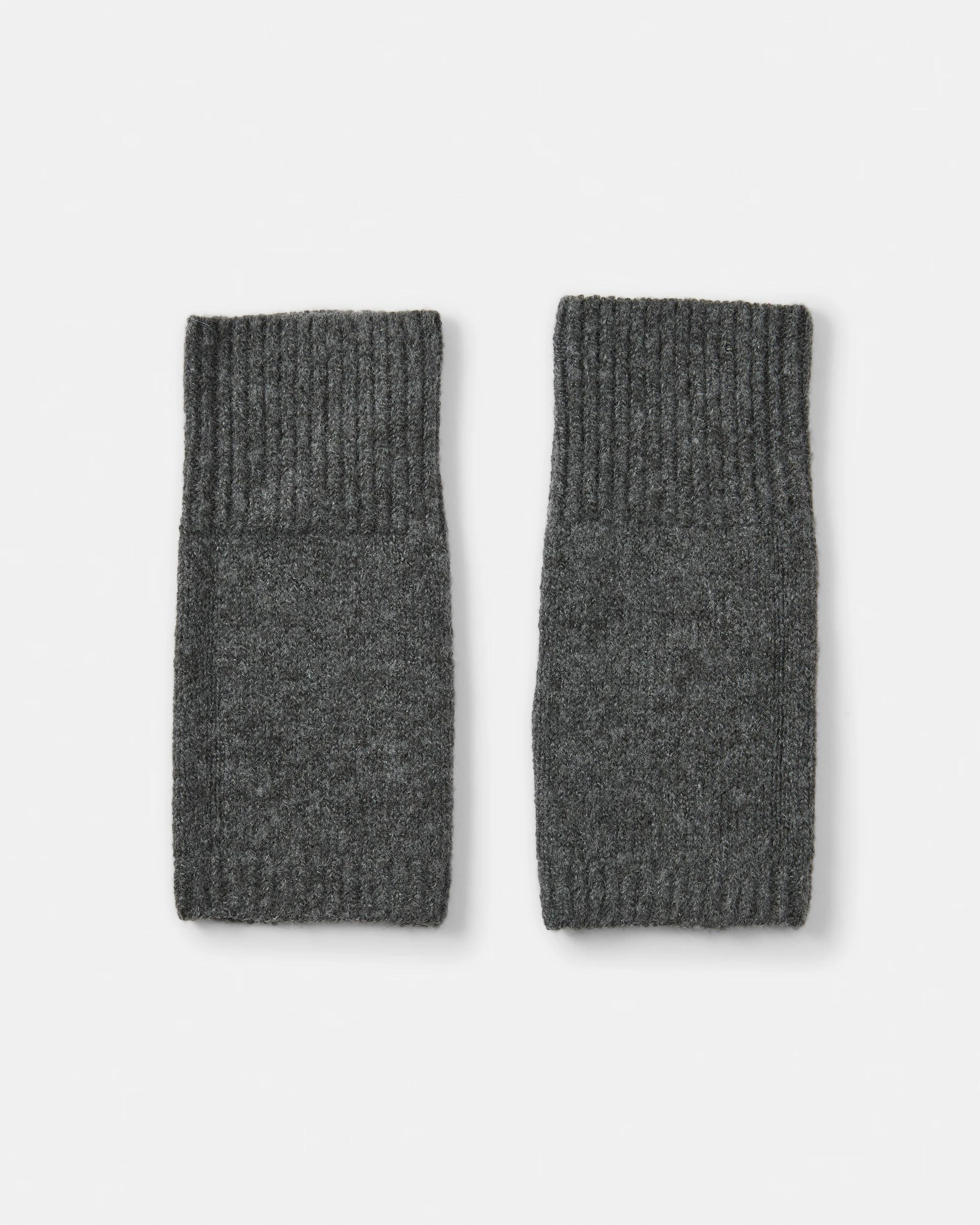 1 Fine Knit Gloves Gry Chmrle, 1 of 3