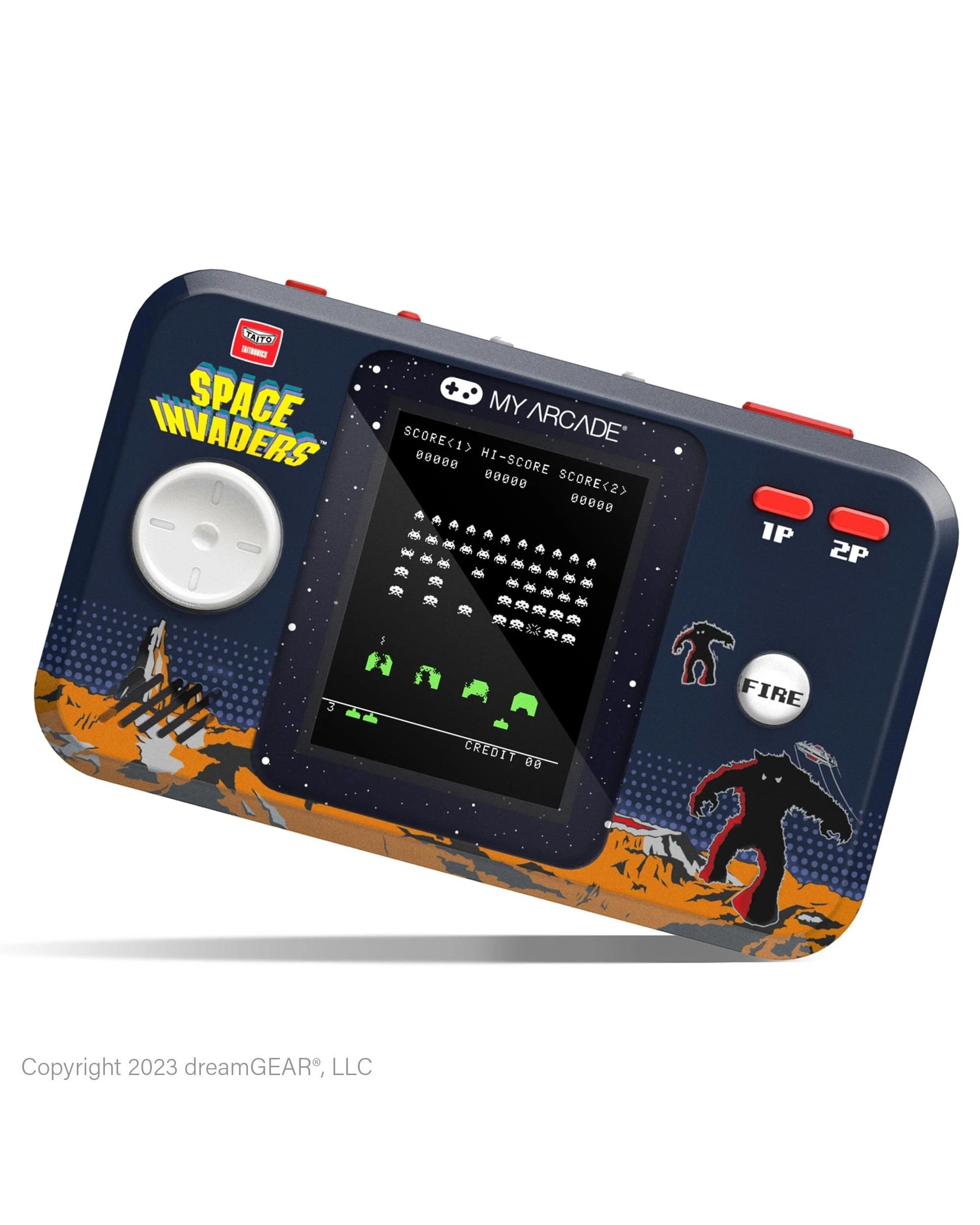 4 My Arcade Space Invaders Pocket Player Pro, 4 of 9