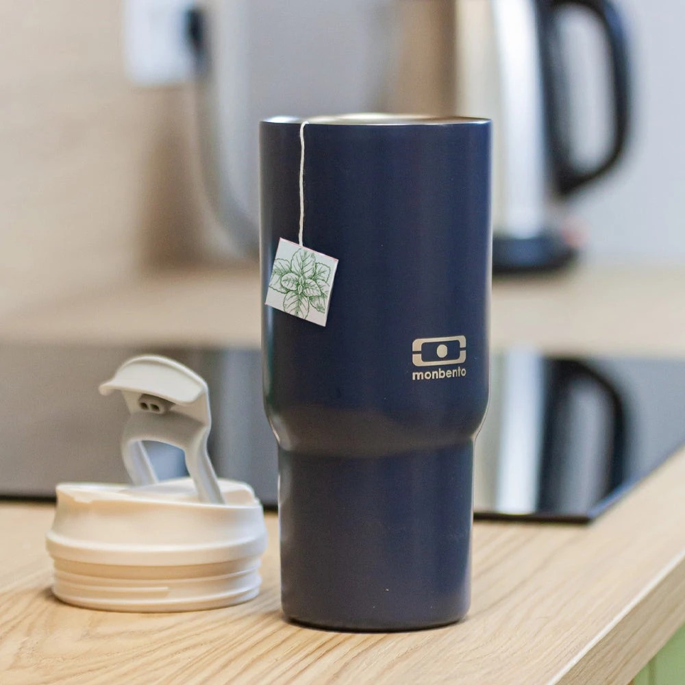 4 Monbento Travel Mug L - Blue, 4 of 5