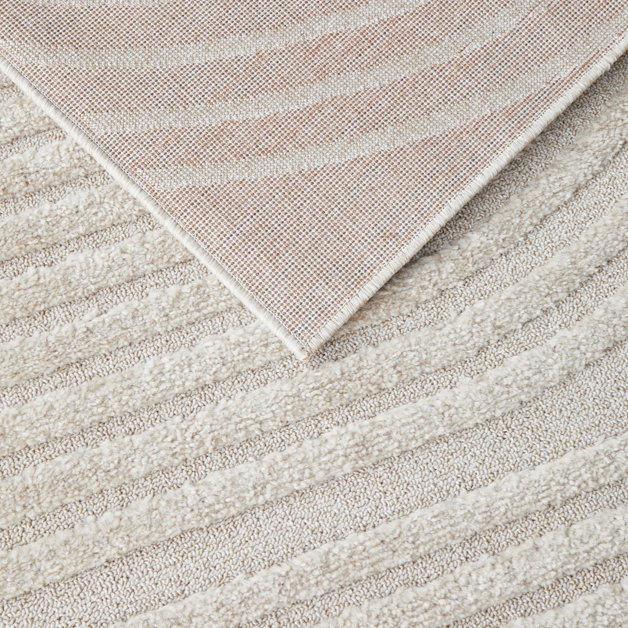 5 Common Ground Rugs Nirvana Carl 400x300cm - Extra Extra Large Pet Friendly Floor Rug - Beige, 5 of 7