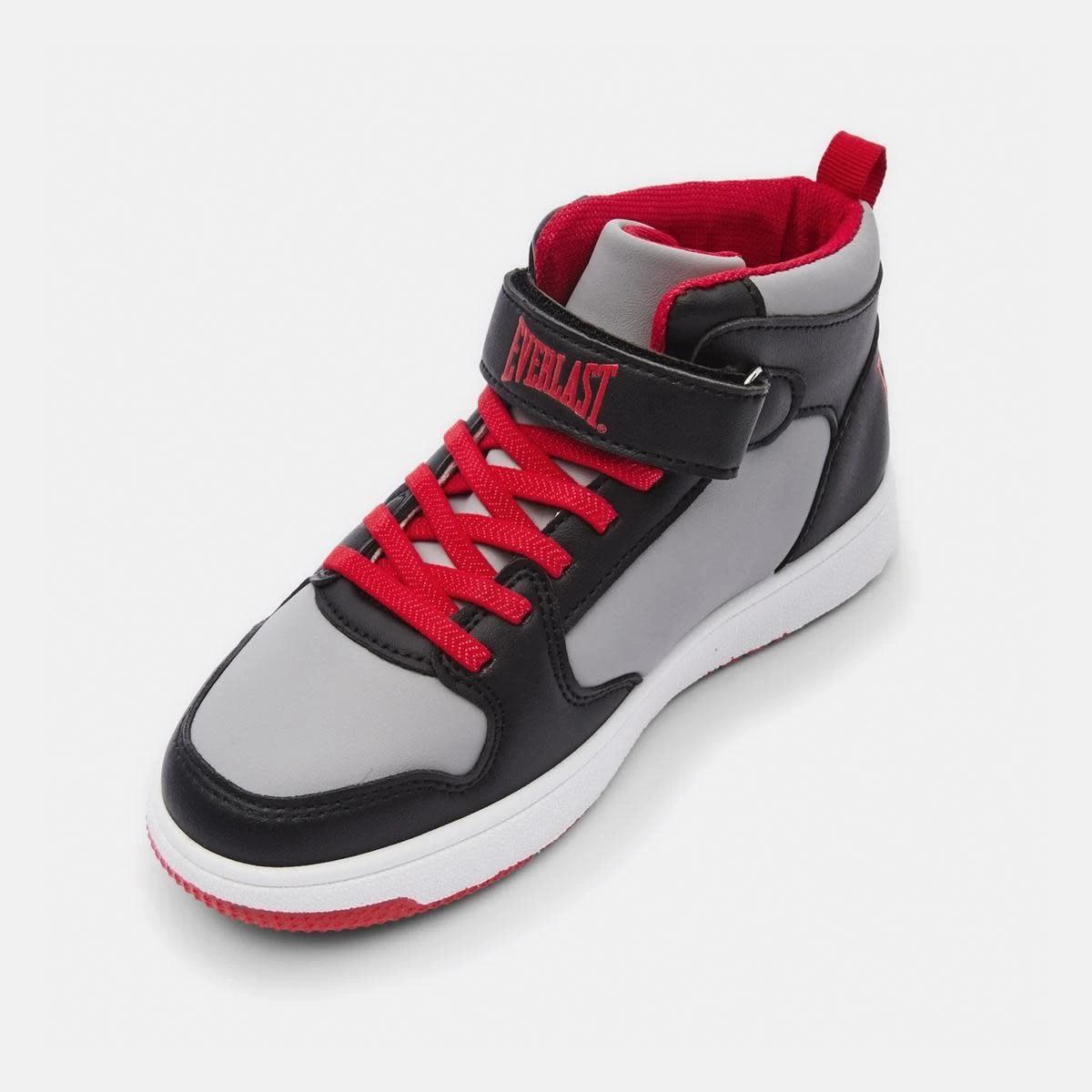 3 Everlast Kids Millennium Hi-Top Shoes EVERLAST MILLENNIUM BLACK, 3 of 5