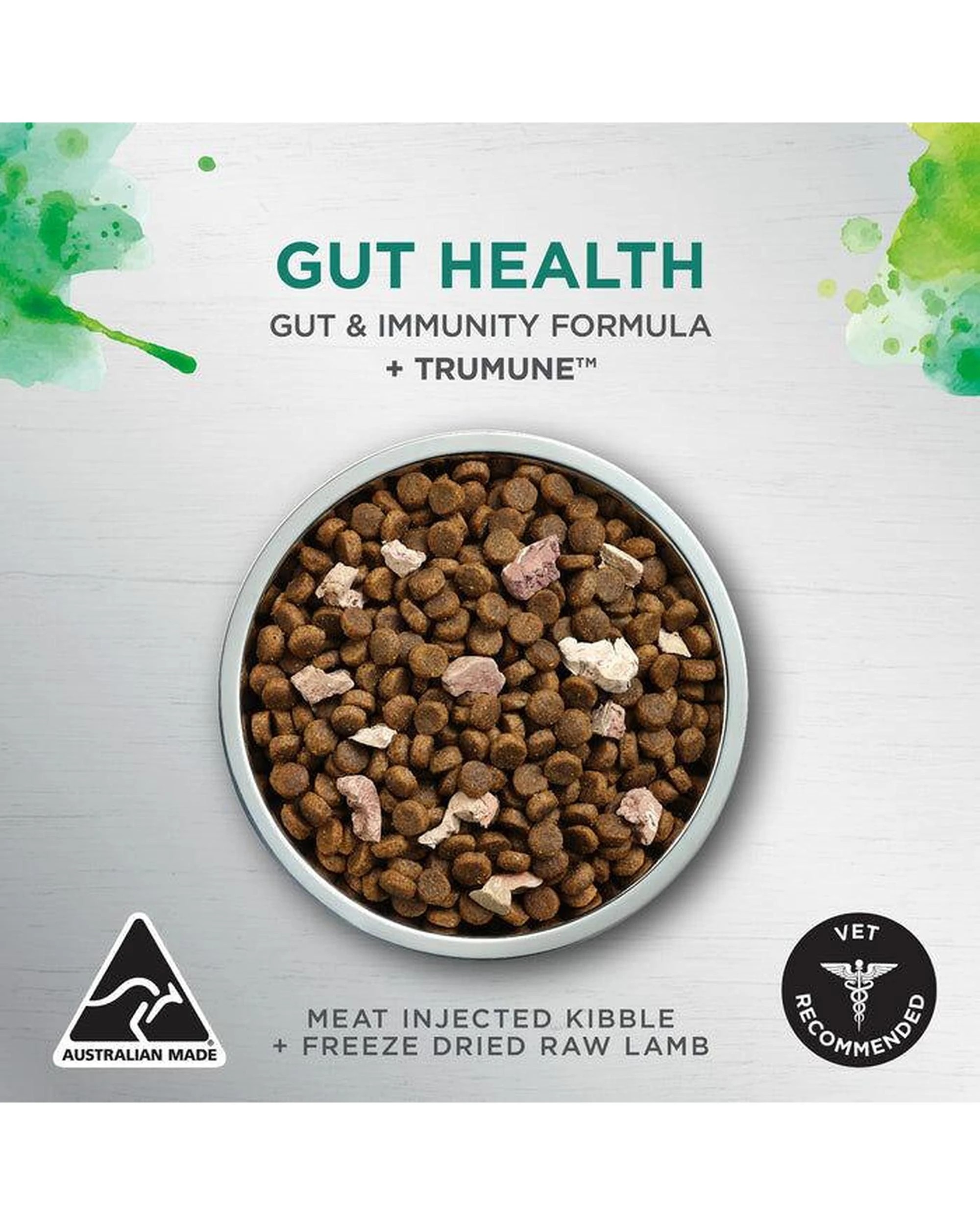 6 Ivory Coat Adult Raw Health Gut Health Dog Food Chicken + Raw Lamb 10kg, 6 of 10