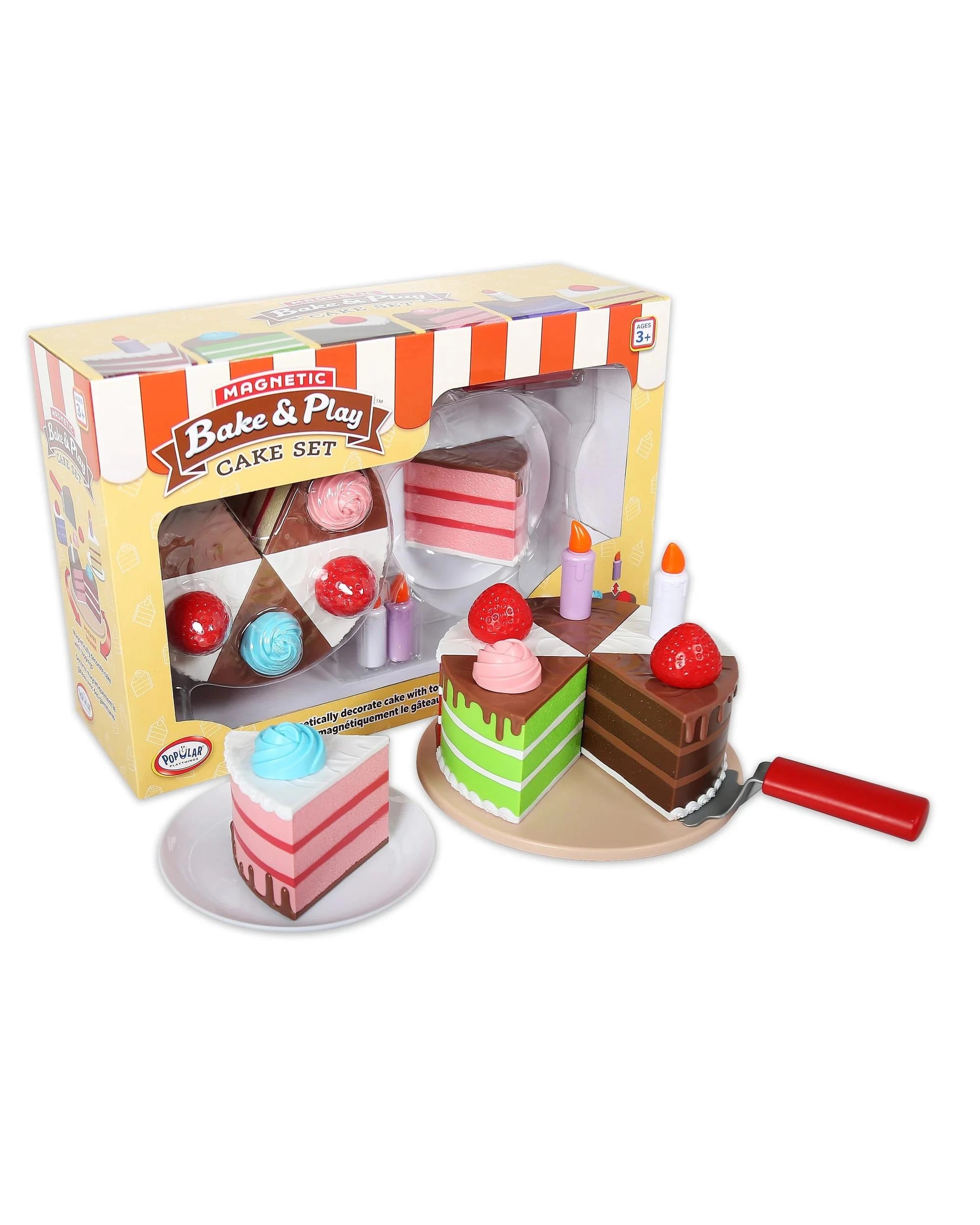 1 Magnetic Bake and Play Cake Set, 1 of 9