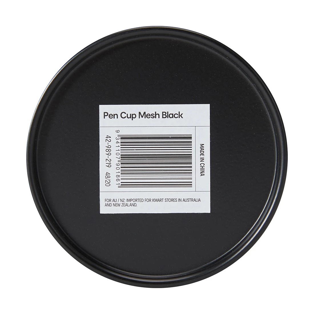 6 Pen Cup Mesh - Black, 6 of 6