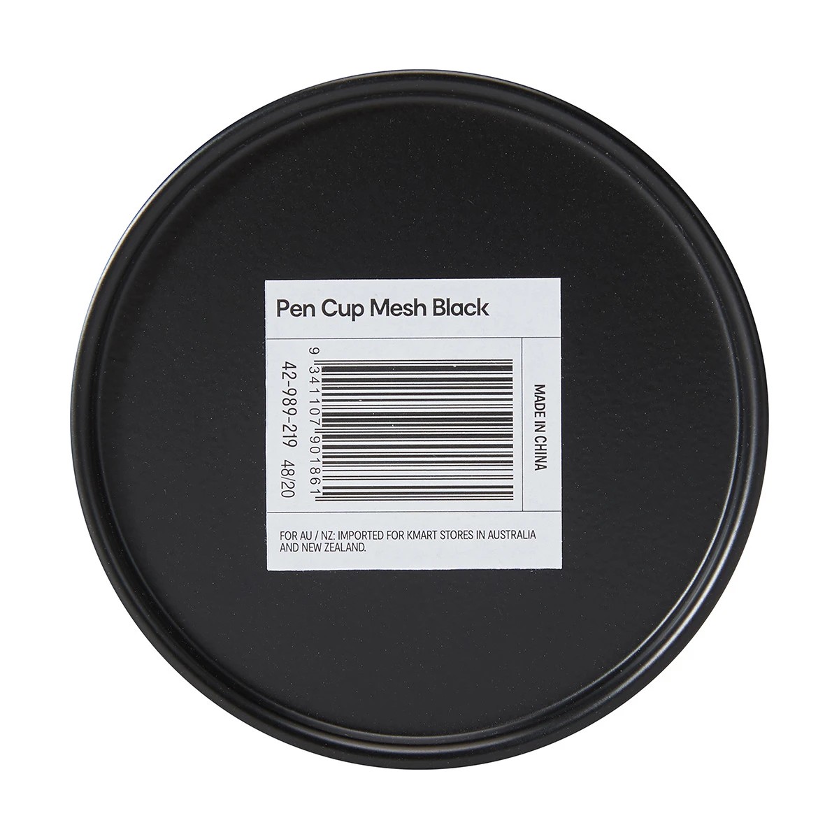6 Pen Cup Mesh - Black, 6 of 6