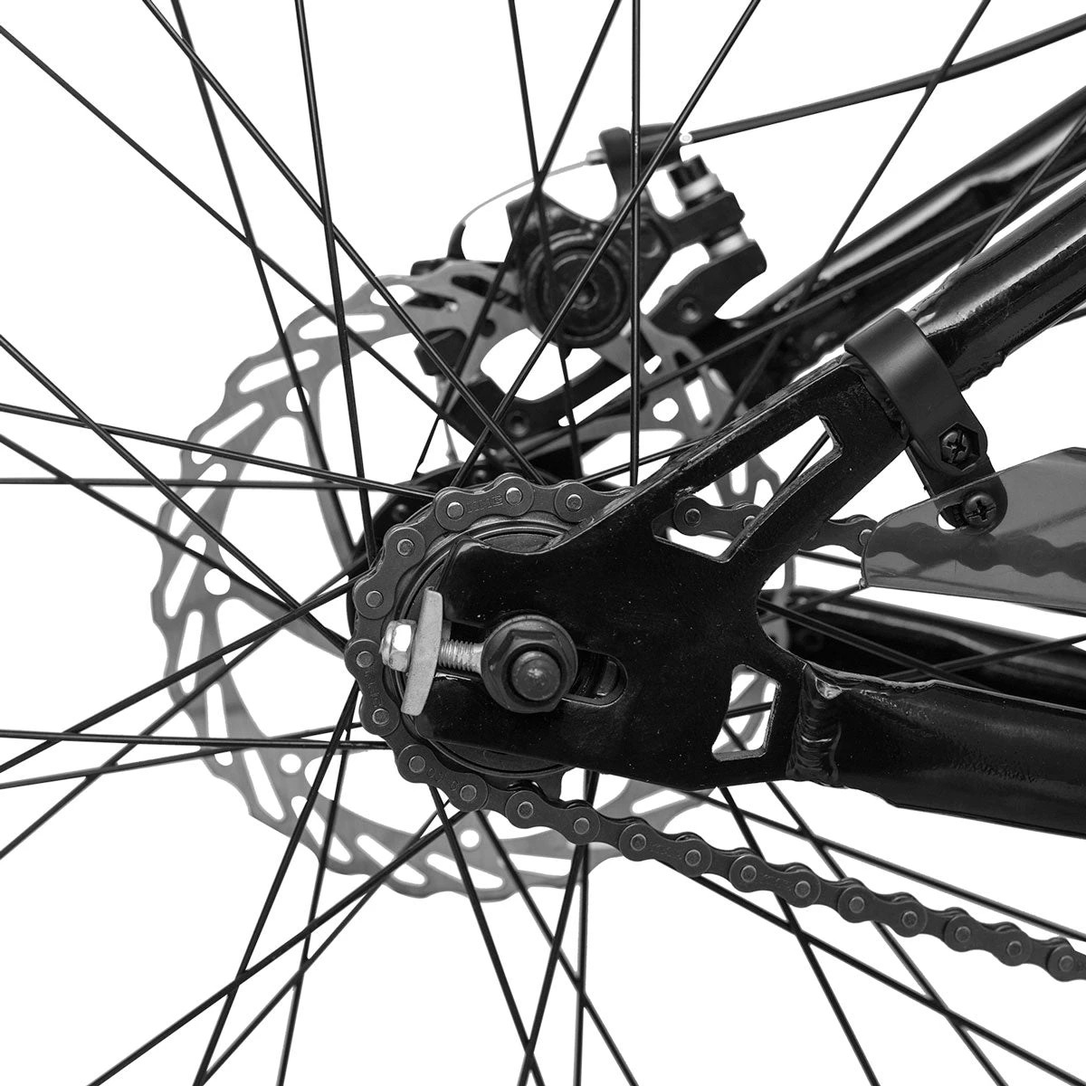 4 Progear Biggie 27.5" Cruiser BMX Chrome, 4 of 5