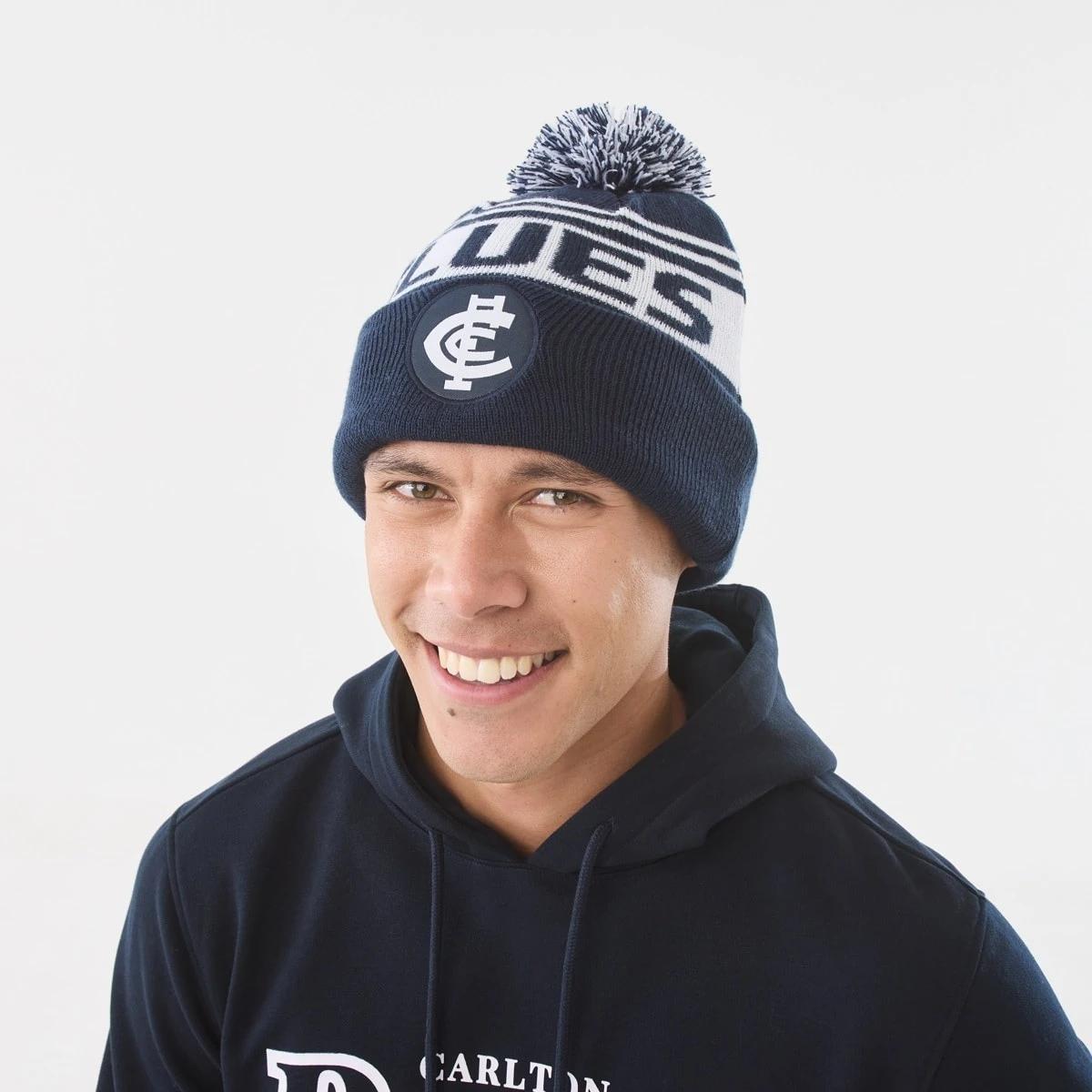 3 Official AFL Adult Beanie Carlton, 3 of 6
