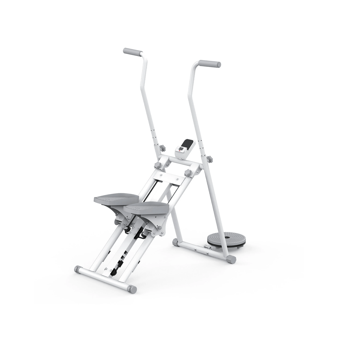 1 Advwin Vertical Climber Exercise Machine Adjustable Stair Stepper White, 1 of 7