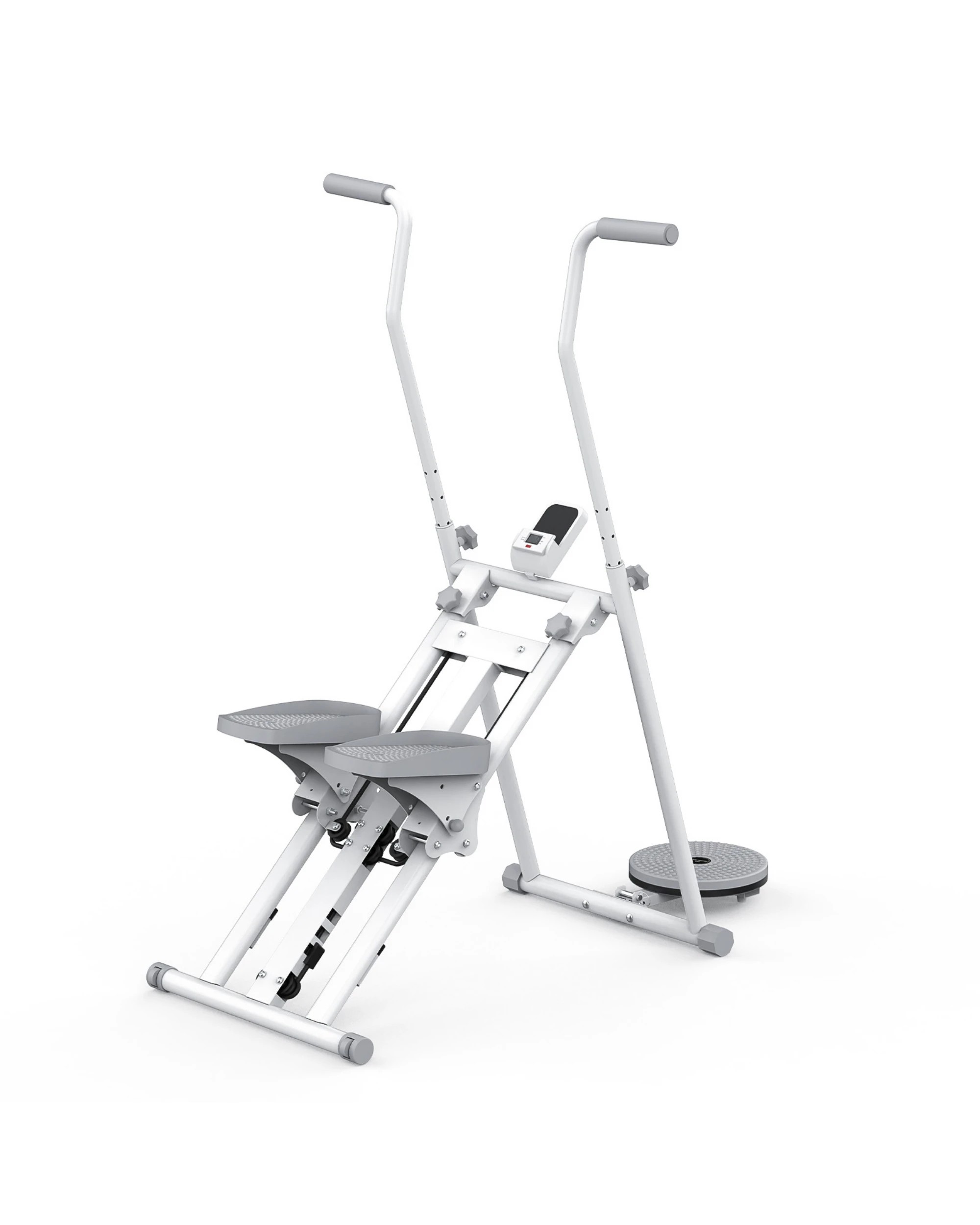 1 Advwin Vertical Climber Exercise Machine Adjustable Stair Stepper White, 1 of 7