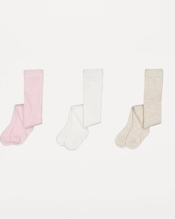 3 Pack Rib Tights