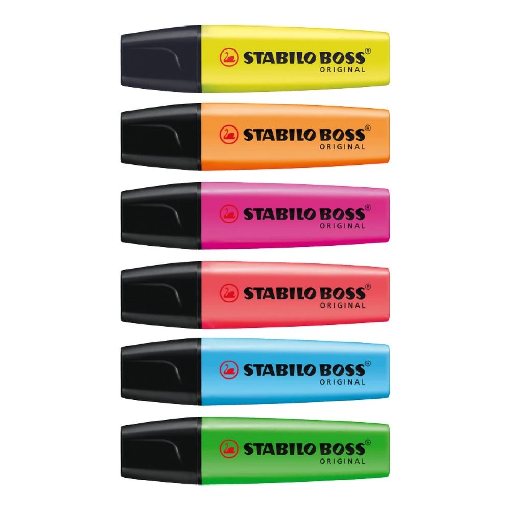 3 Stabilo Boss Highlighters Assorted 6 Pack, 3 of 5
