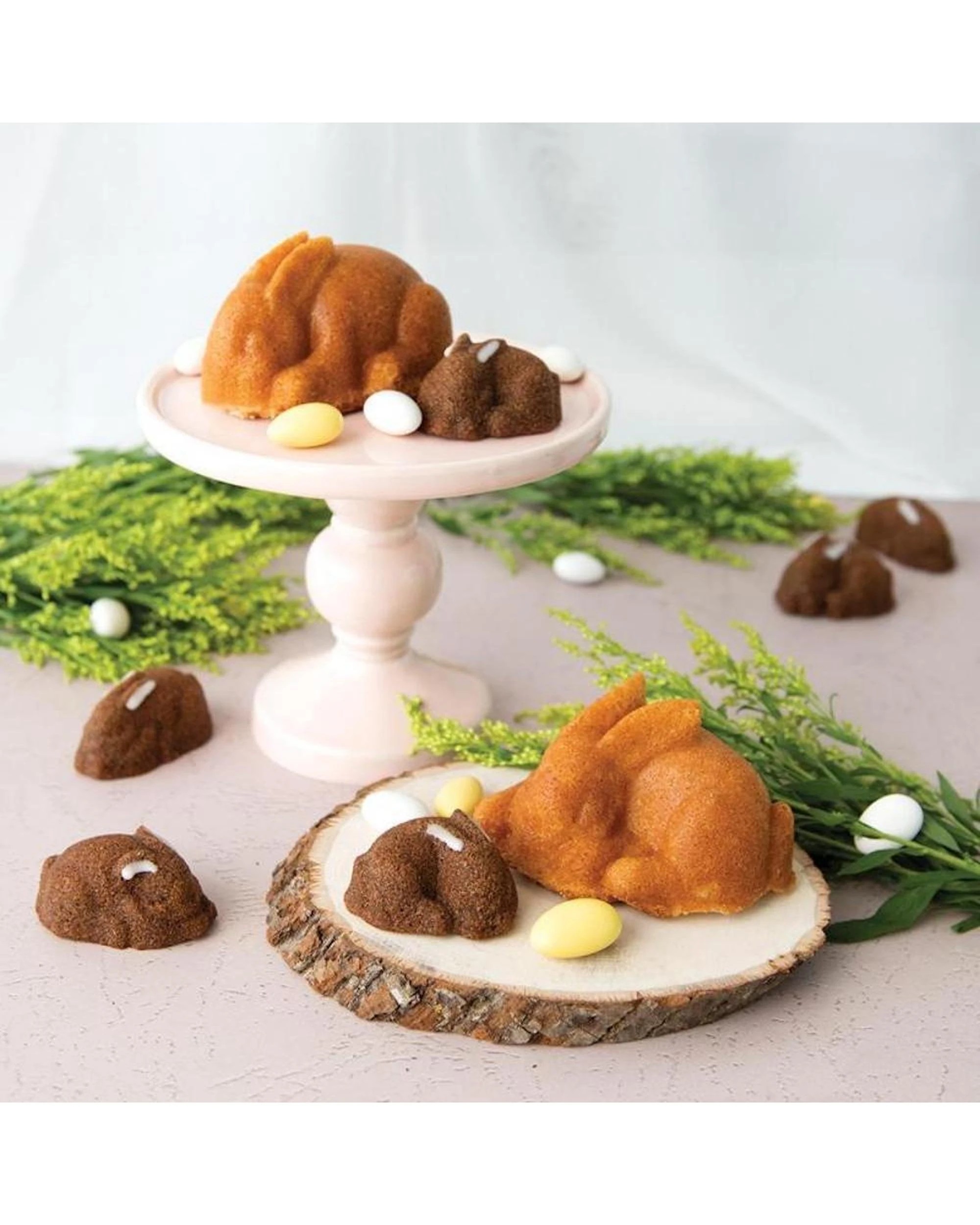 6 Nordic Ware Toffee Baby Bunny Cake Pan 31 x 31 x 6cm, 6 of 9