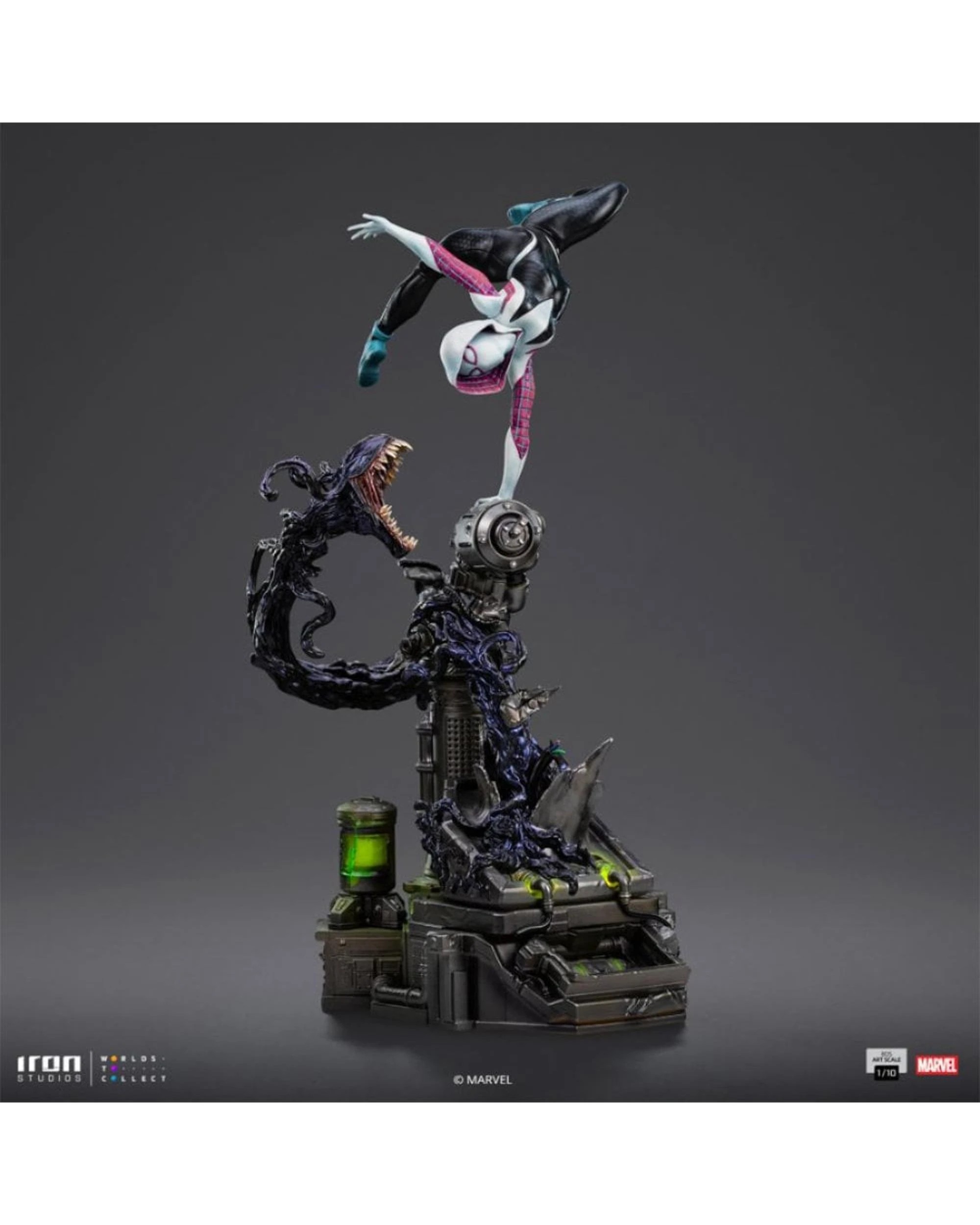 2 Marvel Spider-Man Ghost-Spider 1:10 Scale Statue, 2 of 9