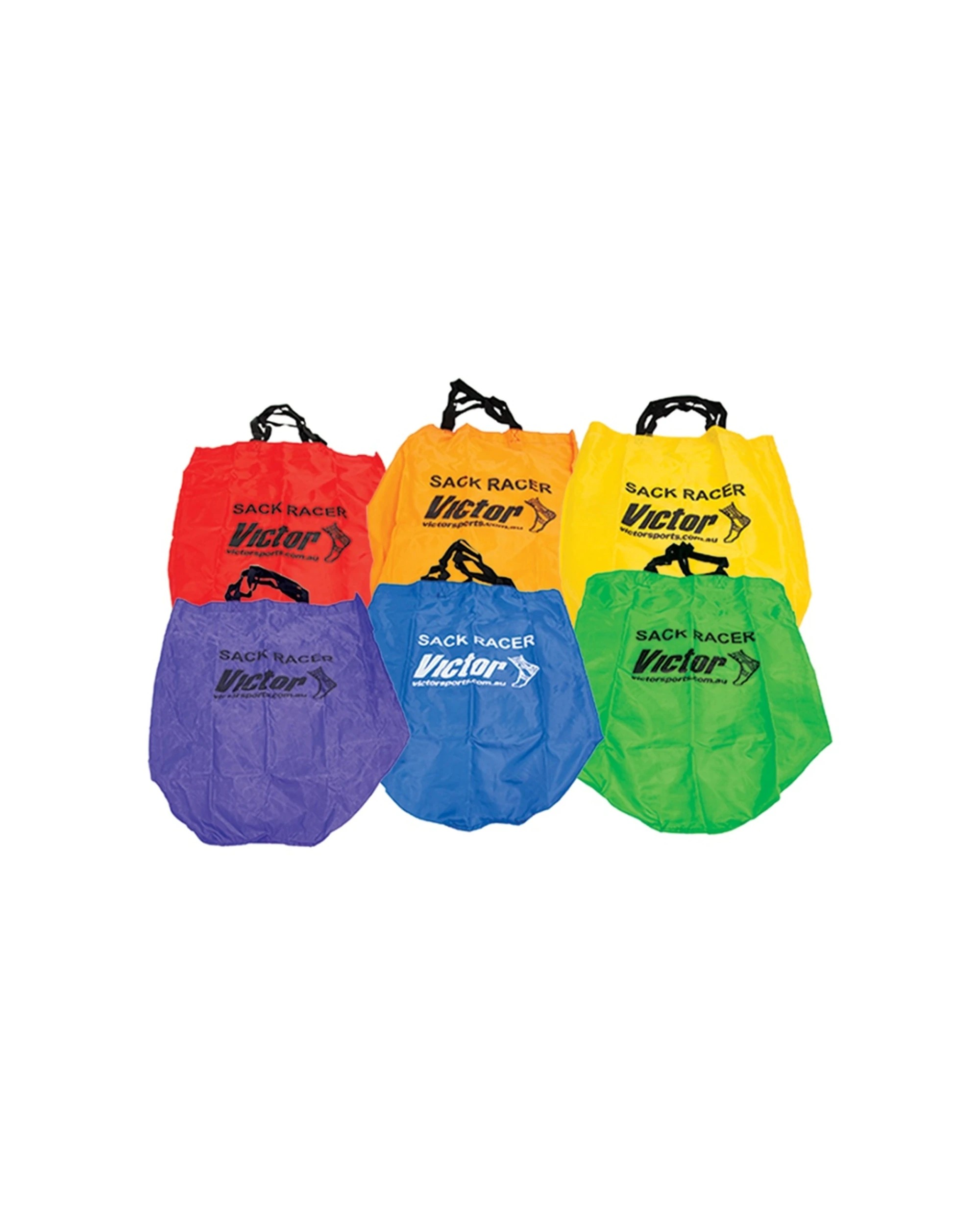 1 Victor Sports 6pc Jumping Sack Racer Set Durable Kids Outdoor Activity - Multi, 1 of 1
