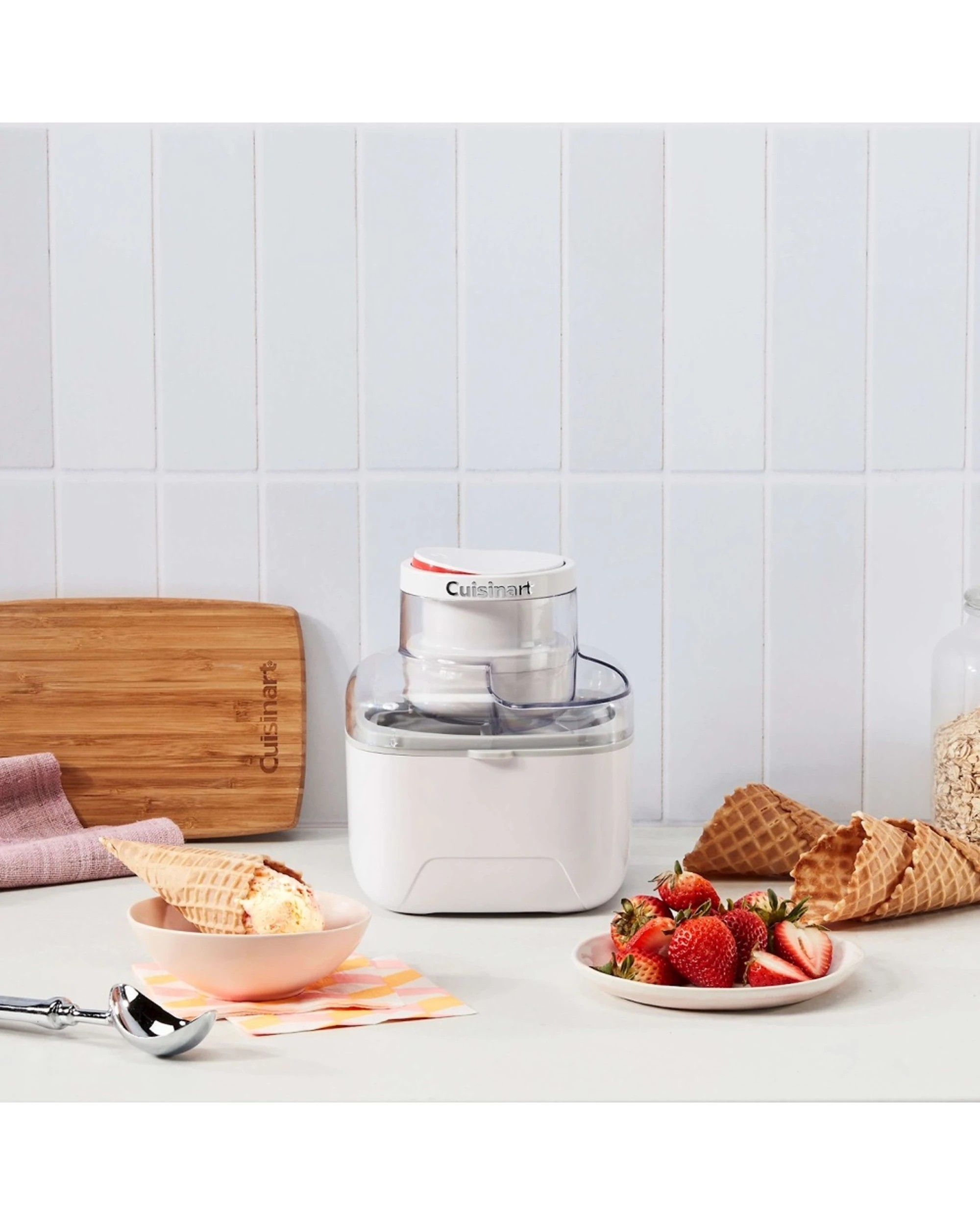 3 Cuisinart Custom Scoops Ice Cream Maker - White, 3 of 6