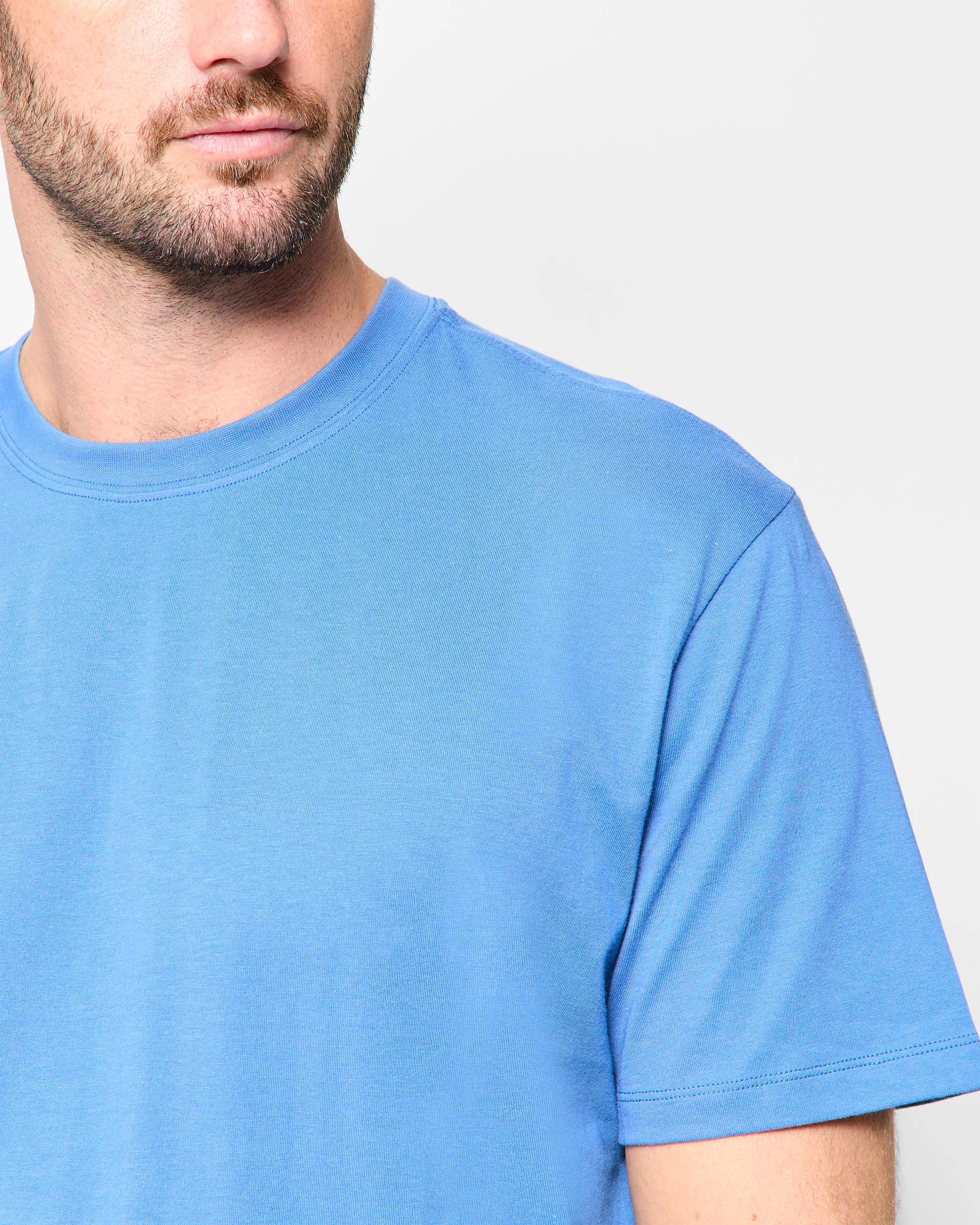 5 Target Australian Cotton T-Shirt BLUE, 5 of 5