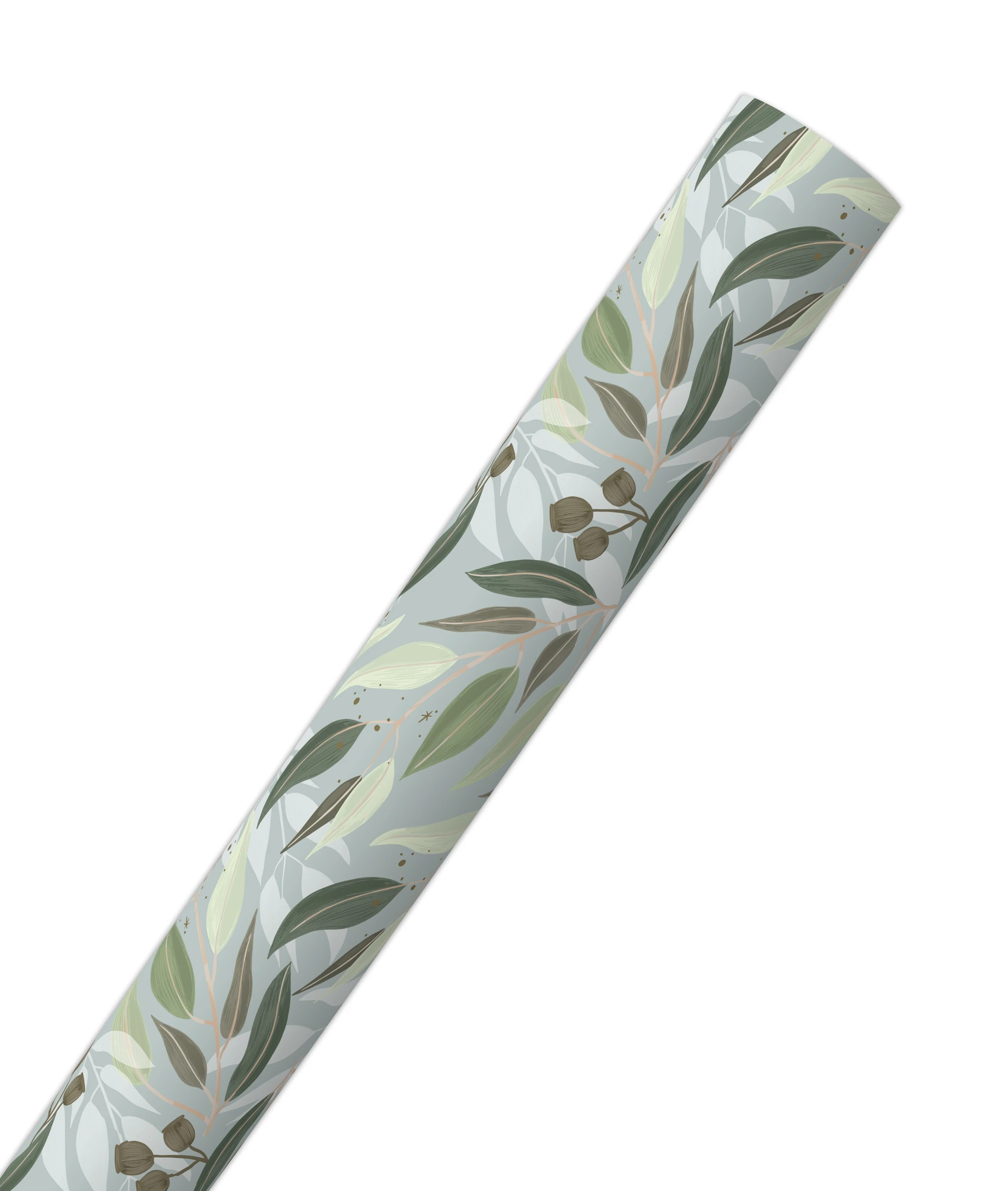 3 Hallmark Gift Wrap Roll - Eucalyptus and Gumnuts, 3 of 3