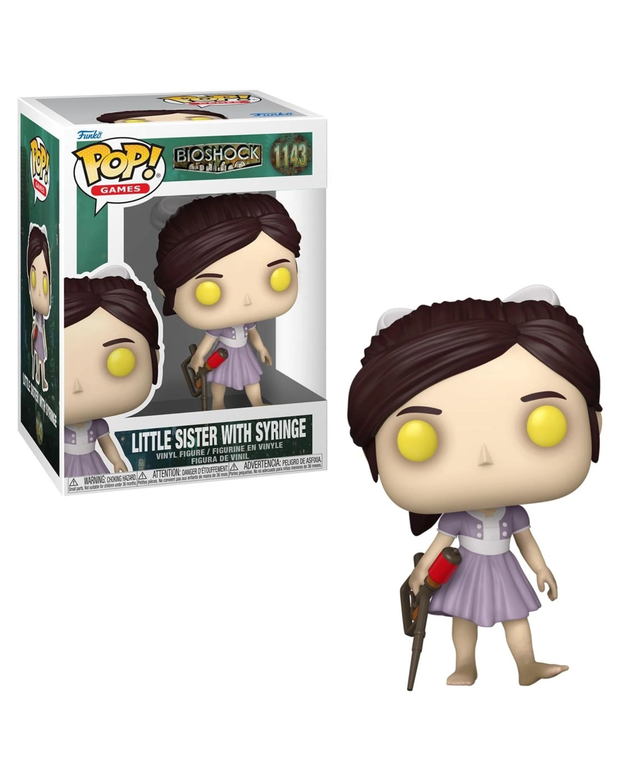 1 Bioshock Little Sister with Syringe Funko POP! Vinyl, 1 of 3