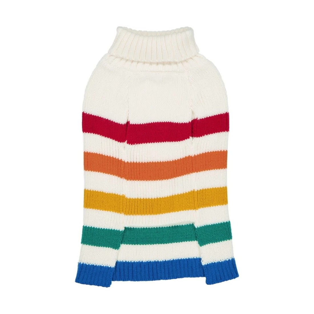 6 Pet Rainbow Knit Jumper - Medium, 6 of 10