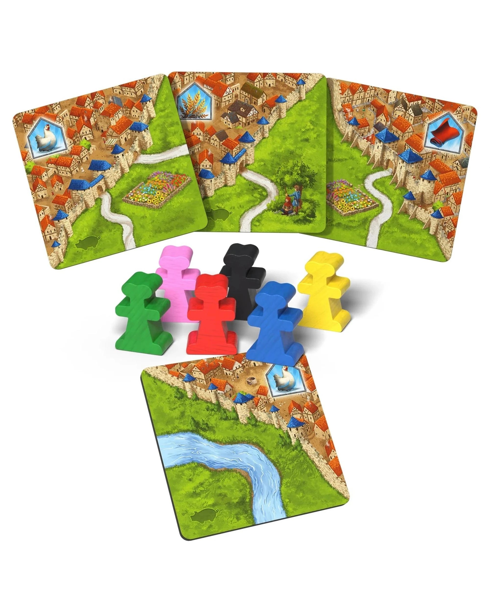 4 Carcassonne Traders and Builders Expansion 2 - 2025 Redesign -  Board Game, 4 of 8