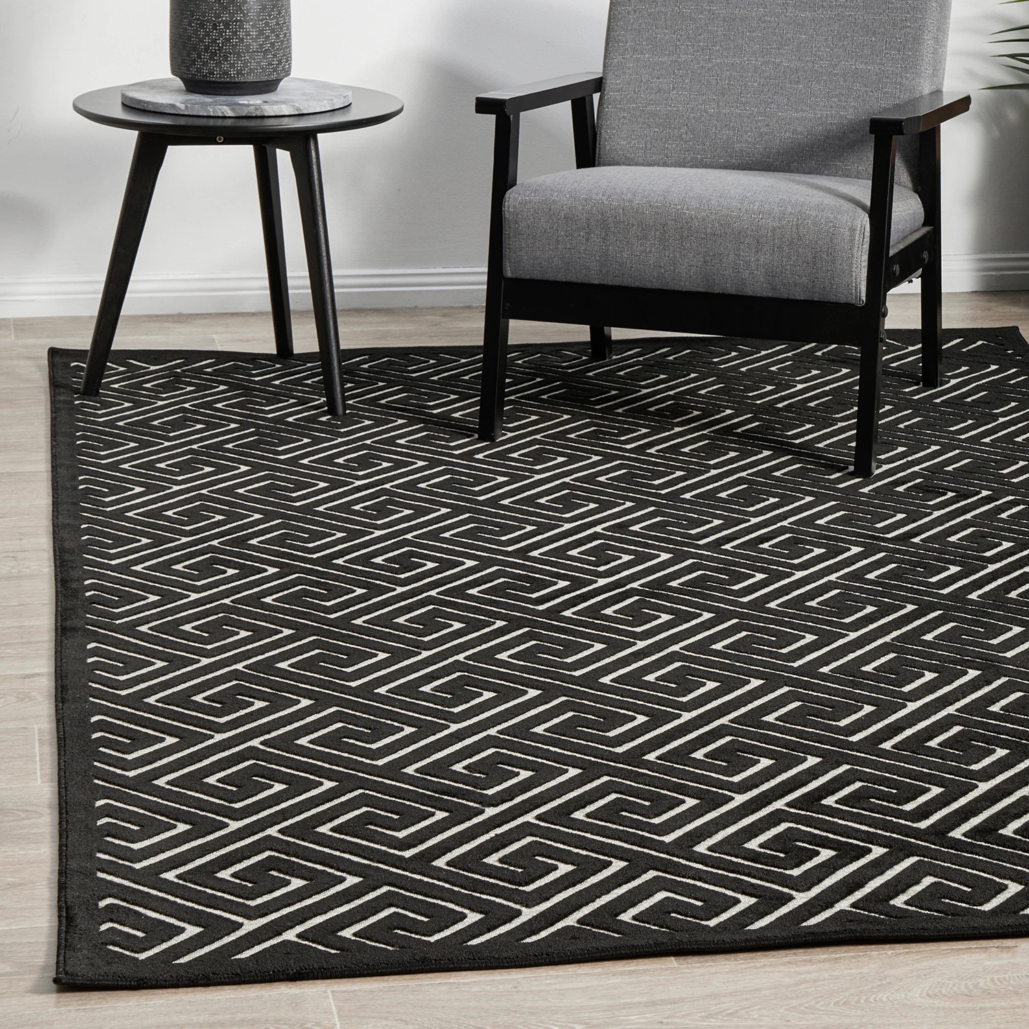 2 Common Ground Rugs Citadel Alice 330x240cm - Extra Large Power Loomed Floor Rug - Gold, 2 of 7