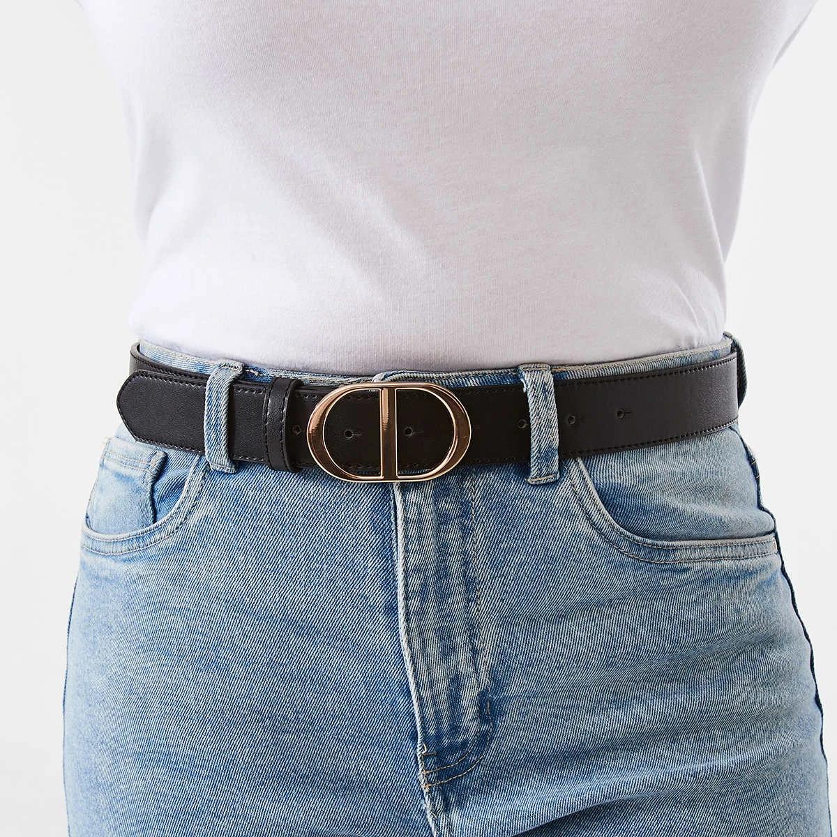 3 Double D Belt BLACK, 3 of 4