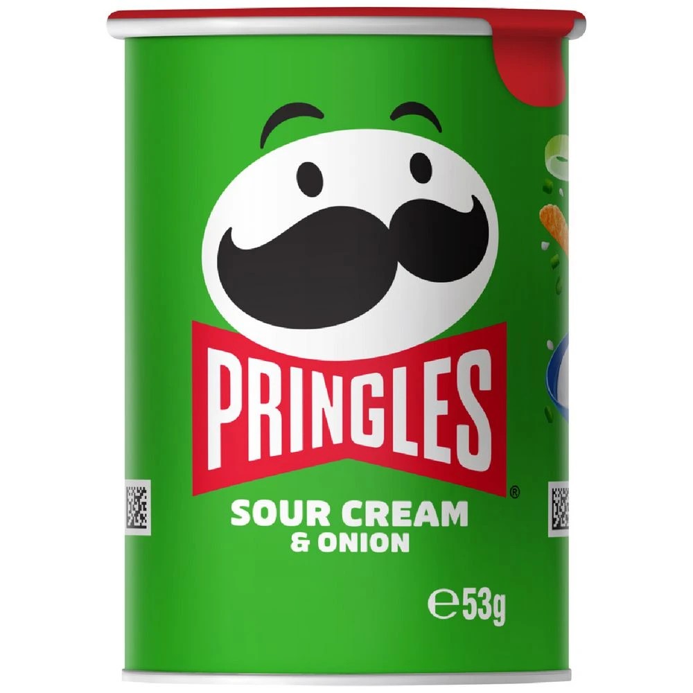 1 Pringles Sour Cream & Onion 53g, 1 of 2