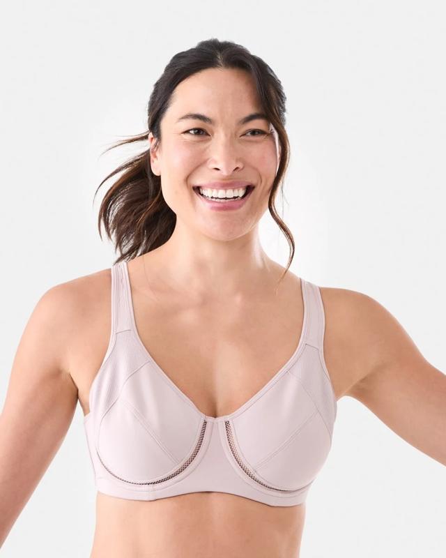 Cross Elastic Underwire High Support Sports