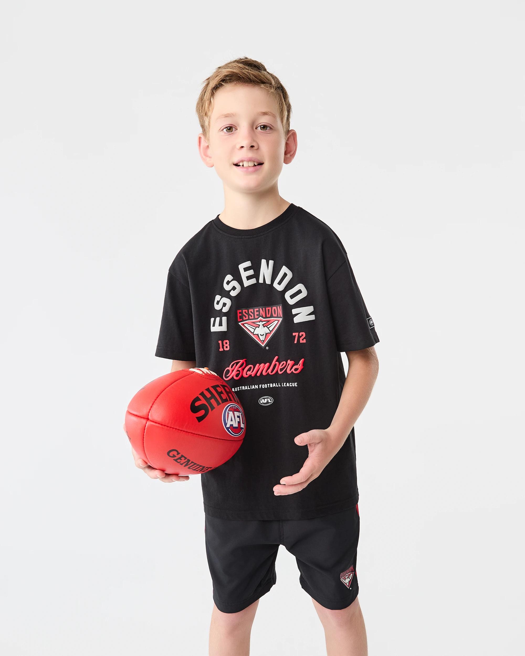 1 Official AFL Kids T-shirt Essendon, 1 of 9