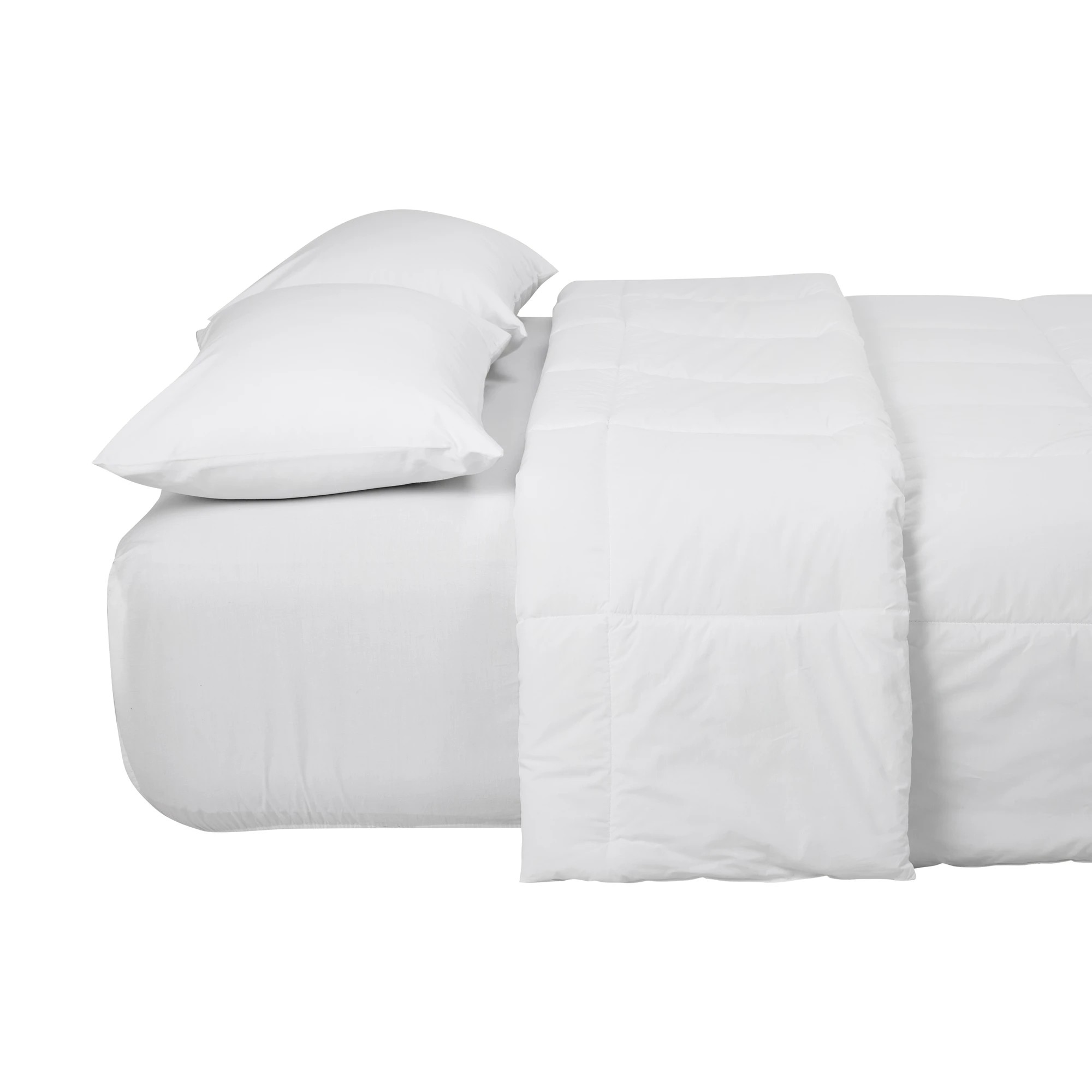 4 Winter High Warmth Quilt - Super King Bed, White, 4 of 4
