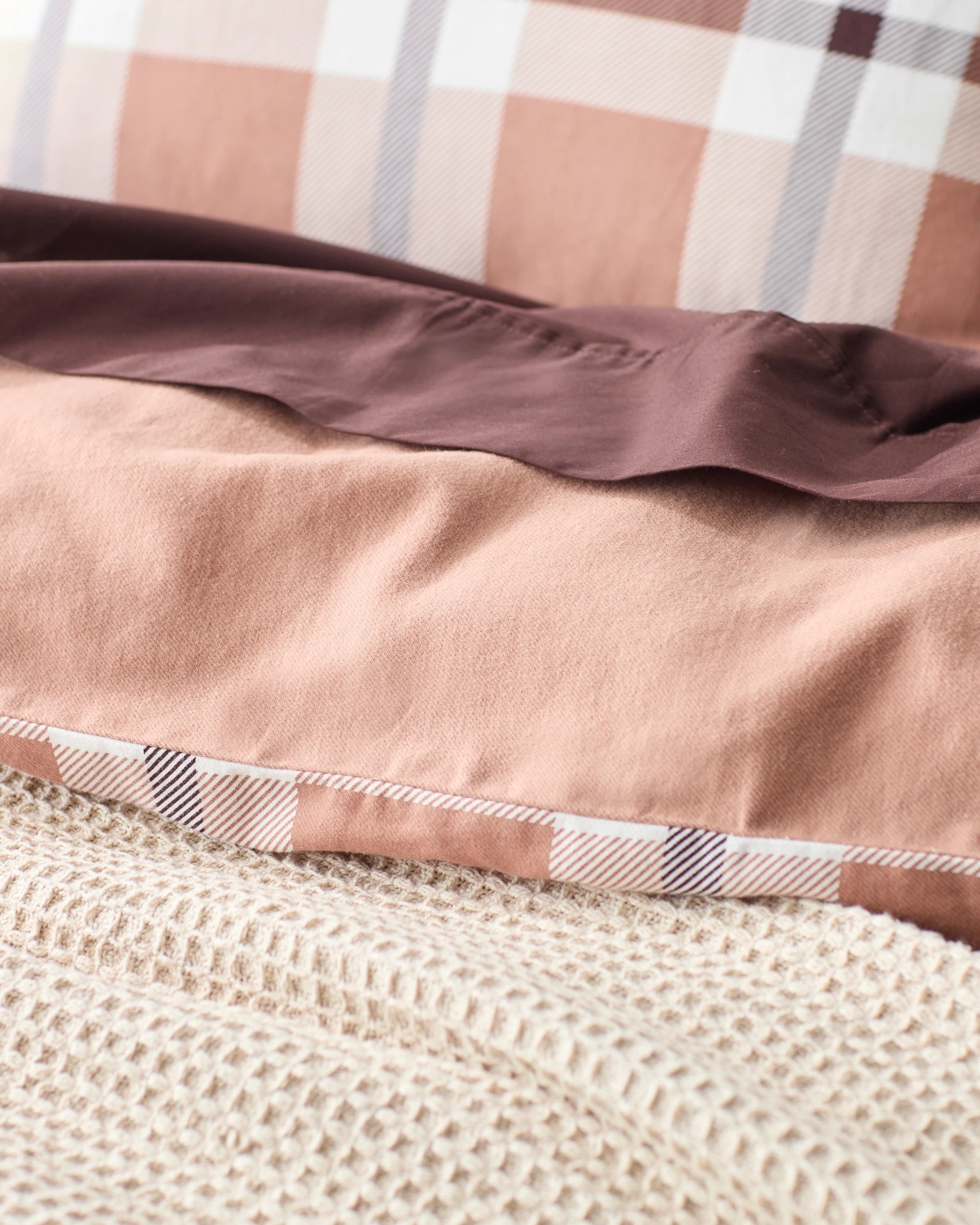 9 Target Percy Flannelette Quilt Cover Set - Queen Bed - Brown, 9 of 10