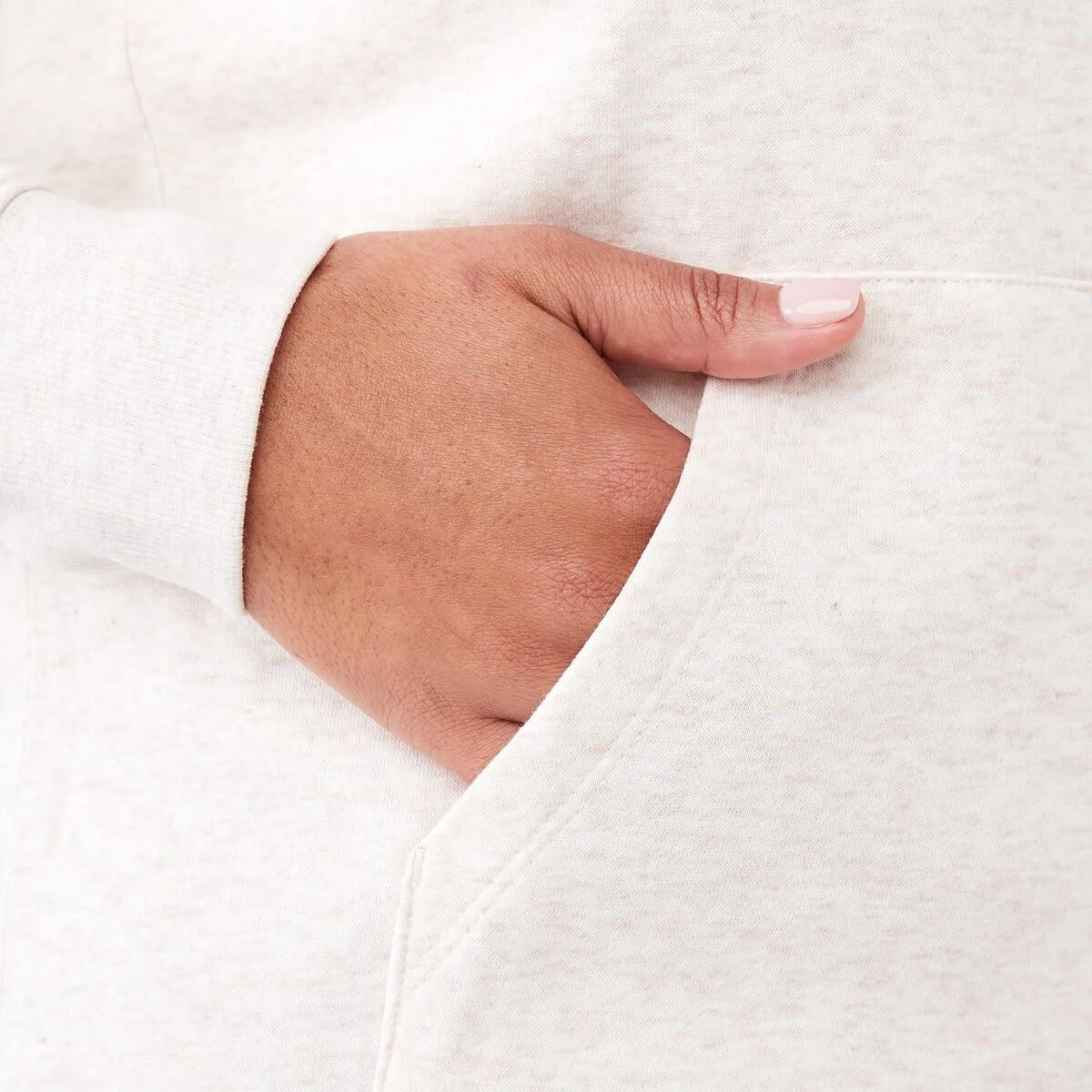 7 Long Sleeve Zip Through Hoodie Soft Bge, 7 of 7