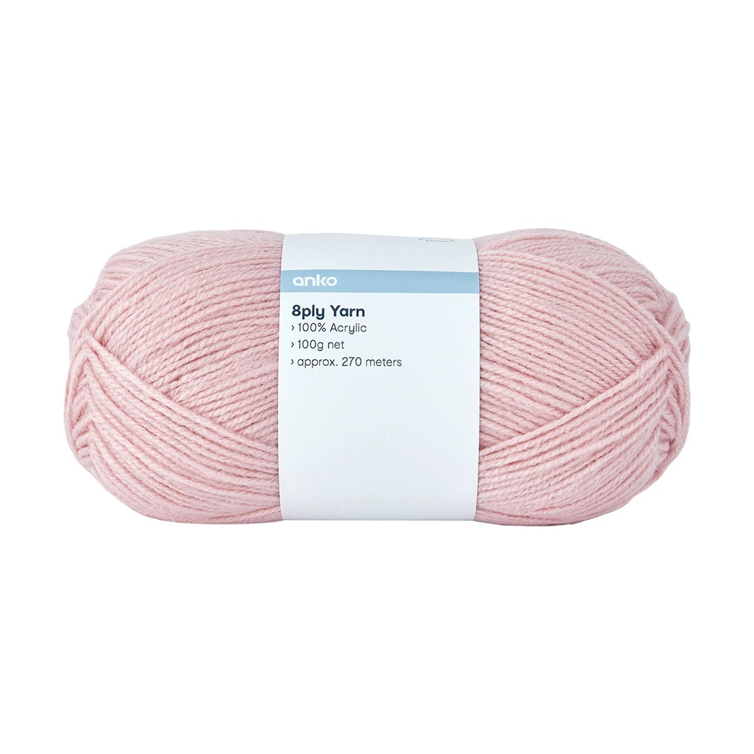 1 8 Ply Yarn - Musk Pink, 1 of 6