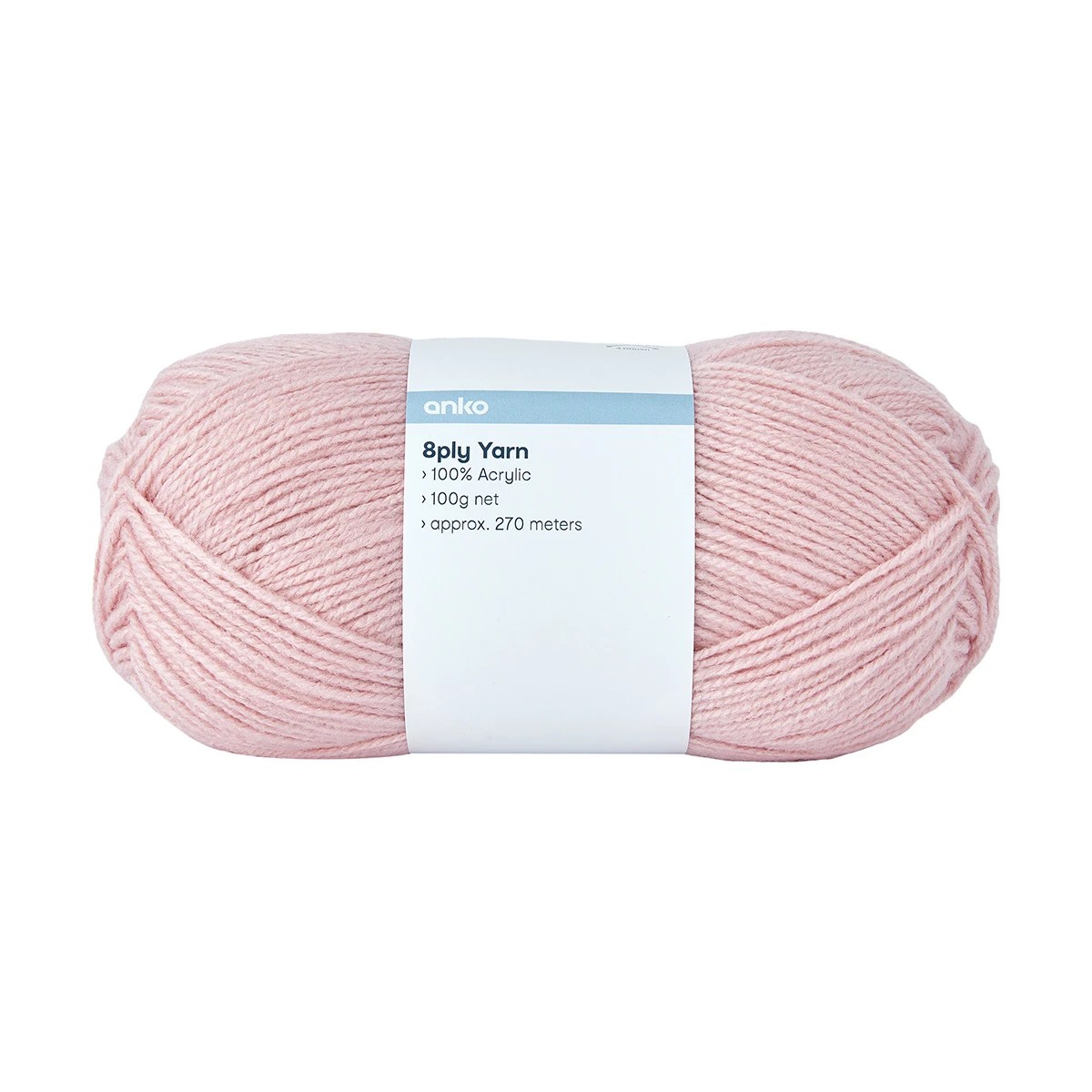 1 8 Ply Yarn - Musk Pink, 1 of 6
