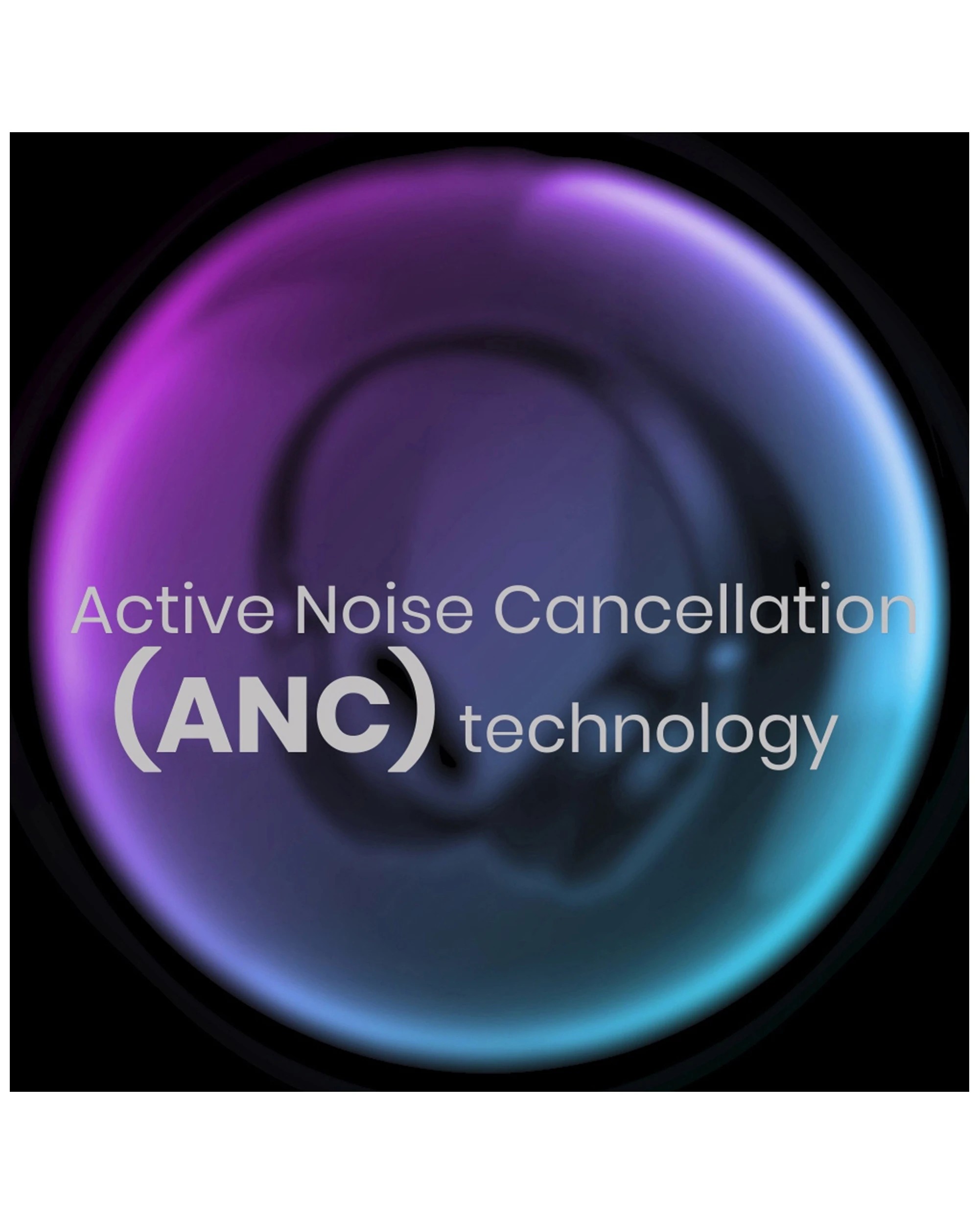 3 Hifuture Futuretour Active Noise Cancelling Bluetooth High Bass Headphones - Black, 3 of 6