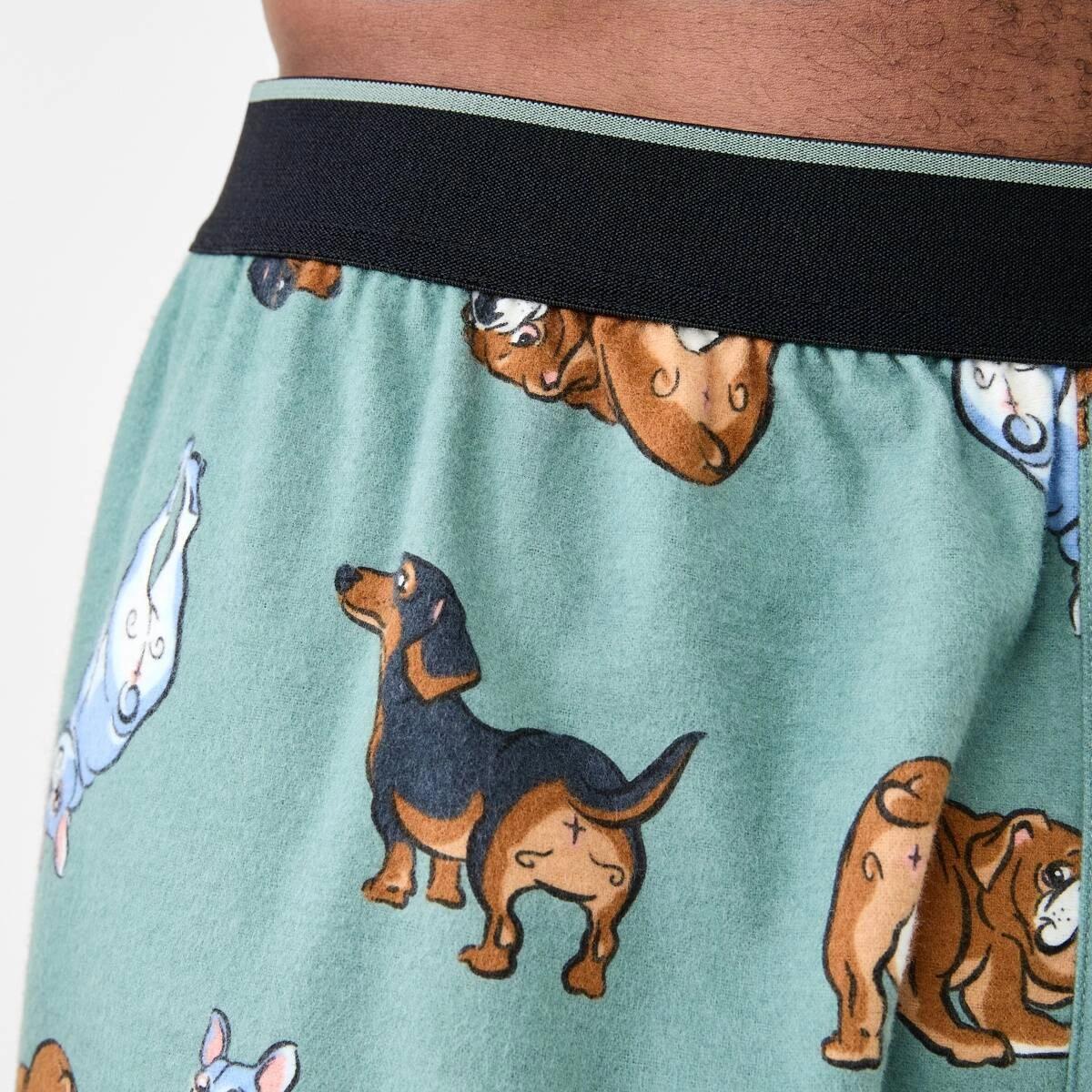 5 Printed Flannel Pants Hey Pups, 5 of 5