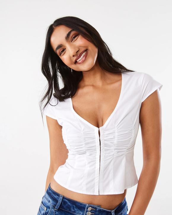 Short Sleeve Fitted Shirt