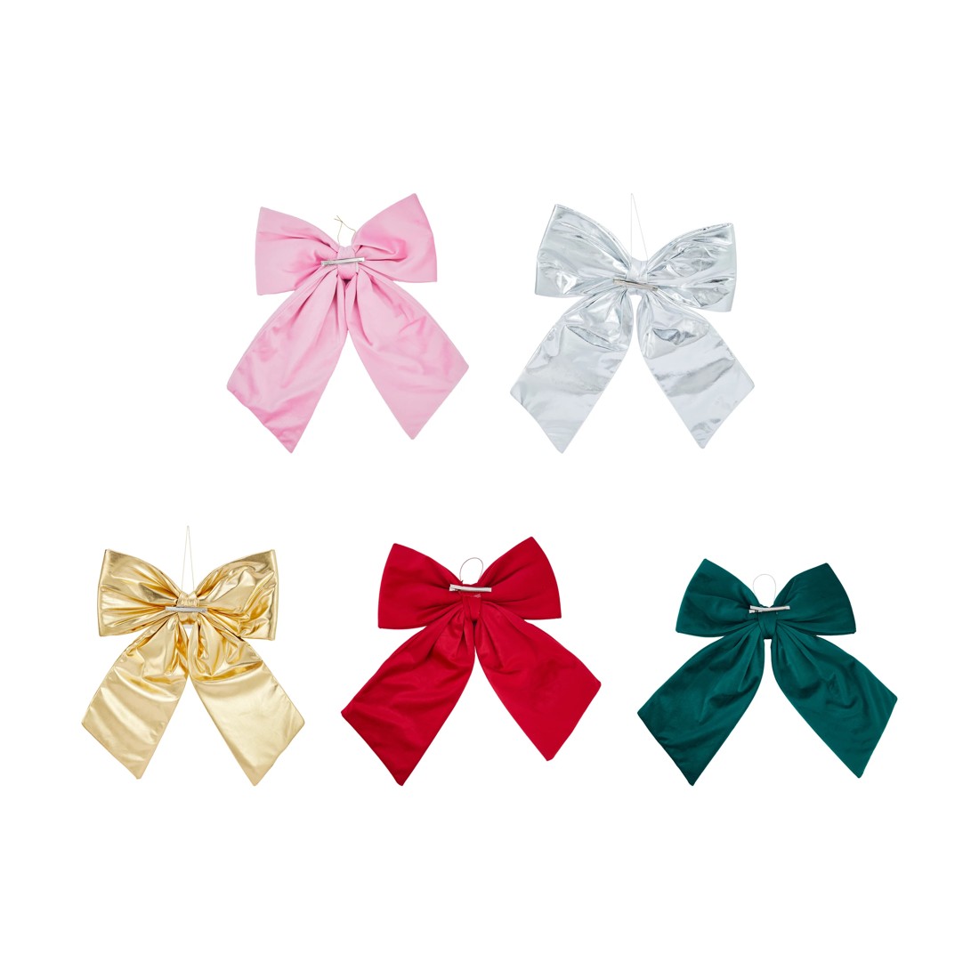 3 Large Hanging Bow - Assorted, 3 of 5