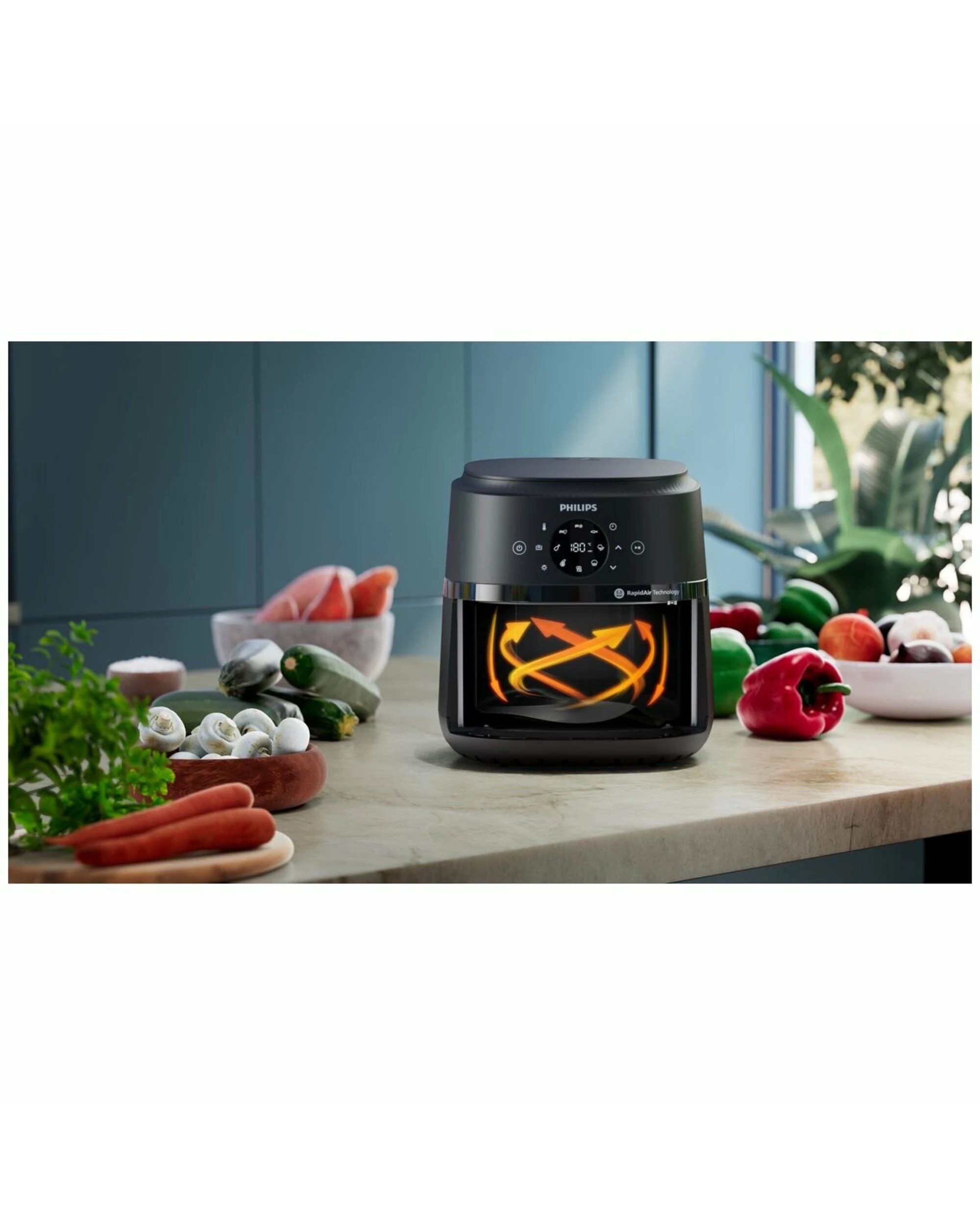 5 Philips 2000 Series 4.2 Litre Air Fryer - Black - BLACK, 5 of 5