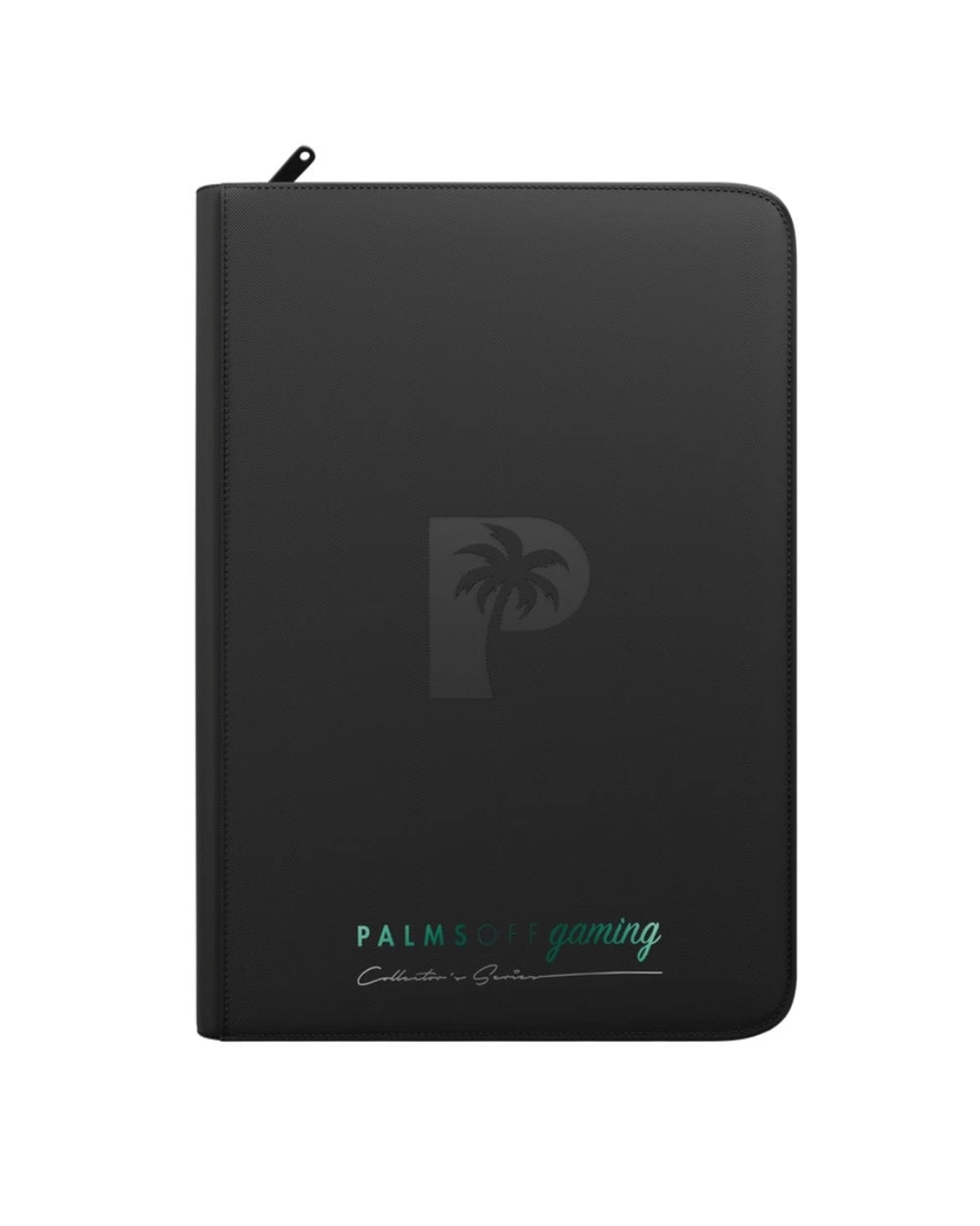 2 Palms Off Gaming Collector's Series Top Loader 9 Pocket Zip Binder - Black, 2 of 8