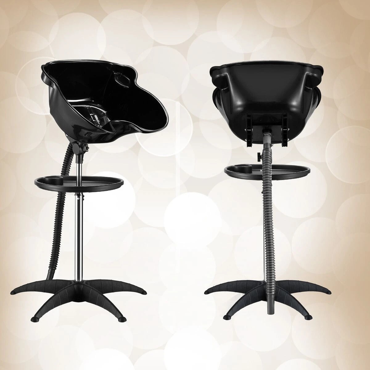 4 AUSWAY Large Barber Salon Basin Portable Shampoo Hairdressing, 4 of 5