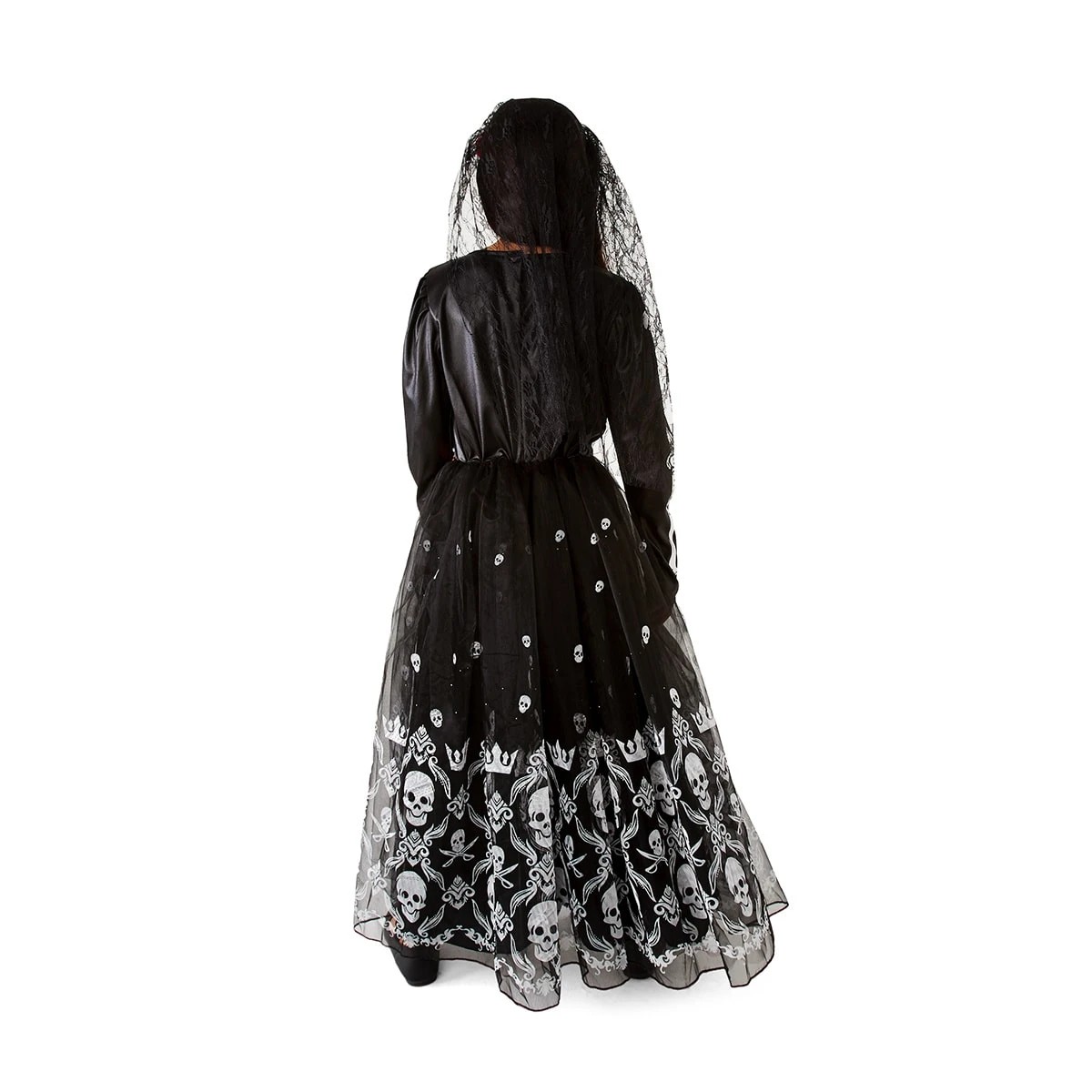 3 2 Piece Skull Costume - Ages 8+, 3 of 10