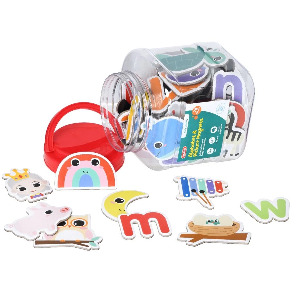 2 Kadink Alphabet & Picture Magnet Jar 78 Pack, 2 of 4