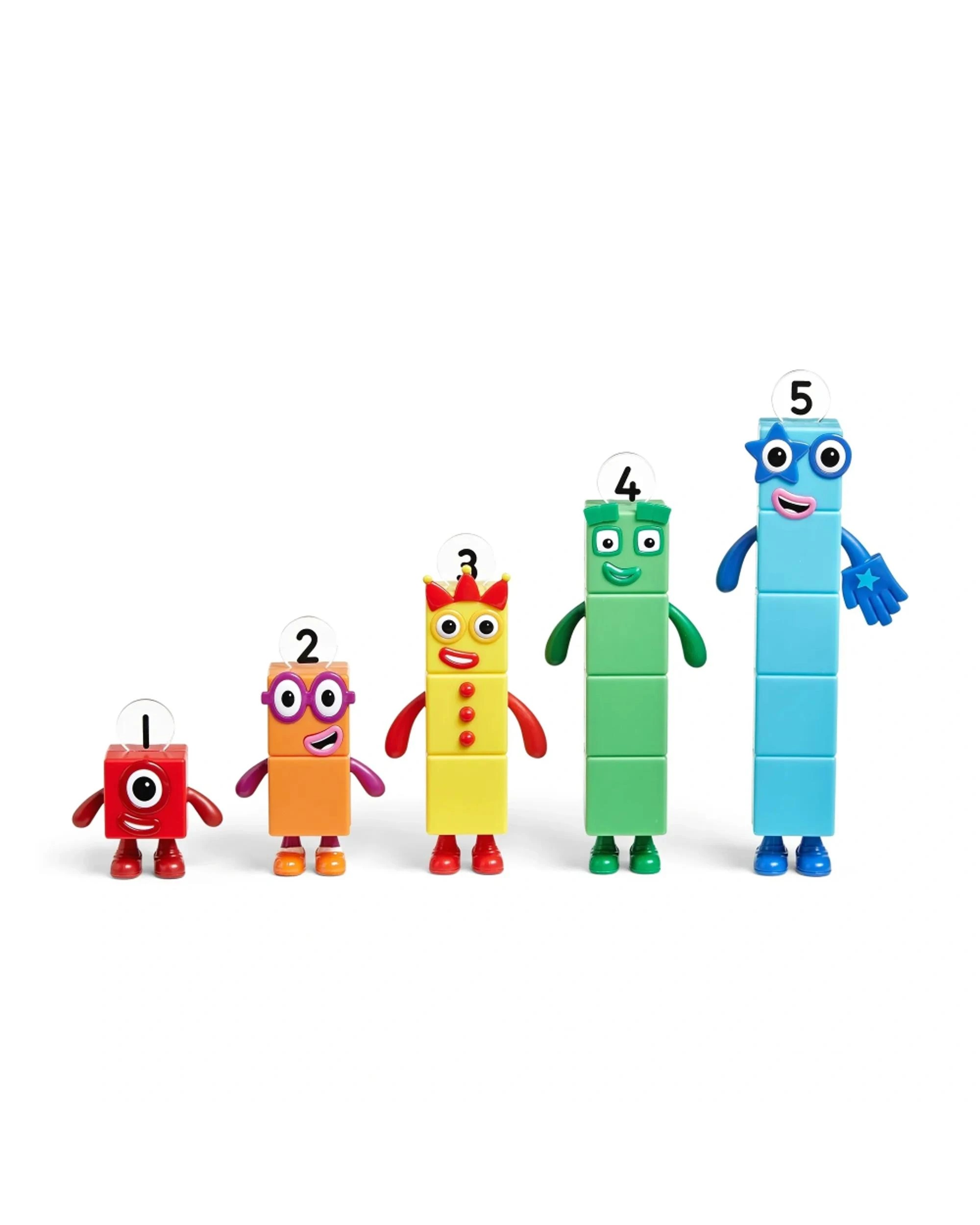 2 Numberblocks Friends One to Five Figure Set, 2 of 3
